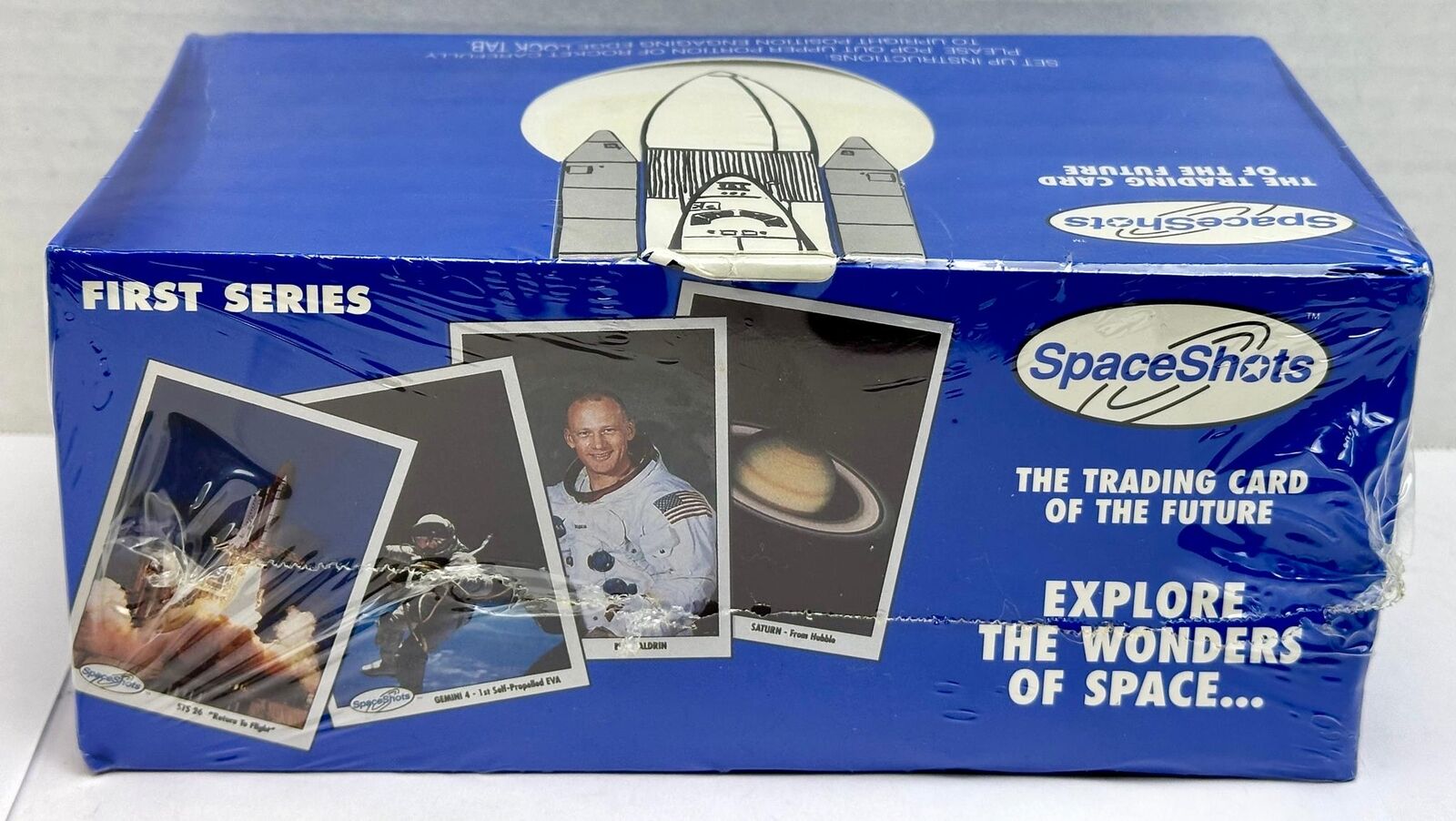 1990 NASA Space Shots Series One 1 Trading Card Box Sealed Space Ventures