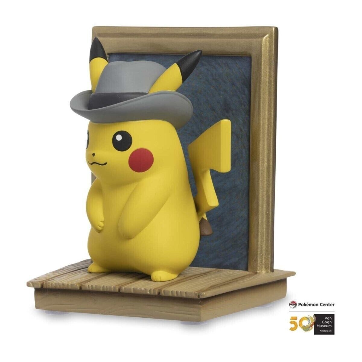 Van Gogh Pikachu Inspired by Self-Portrait with Grey Felt Hat Figure - PRESALE