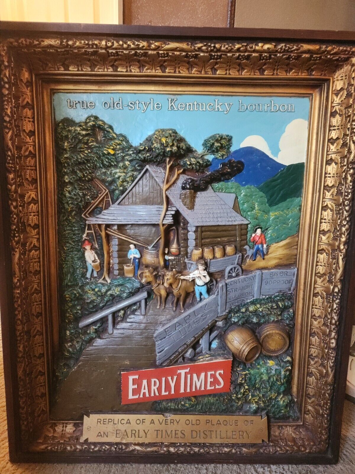 Vintage Early Times Whiskey Advertisement