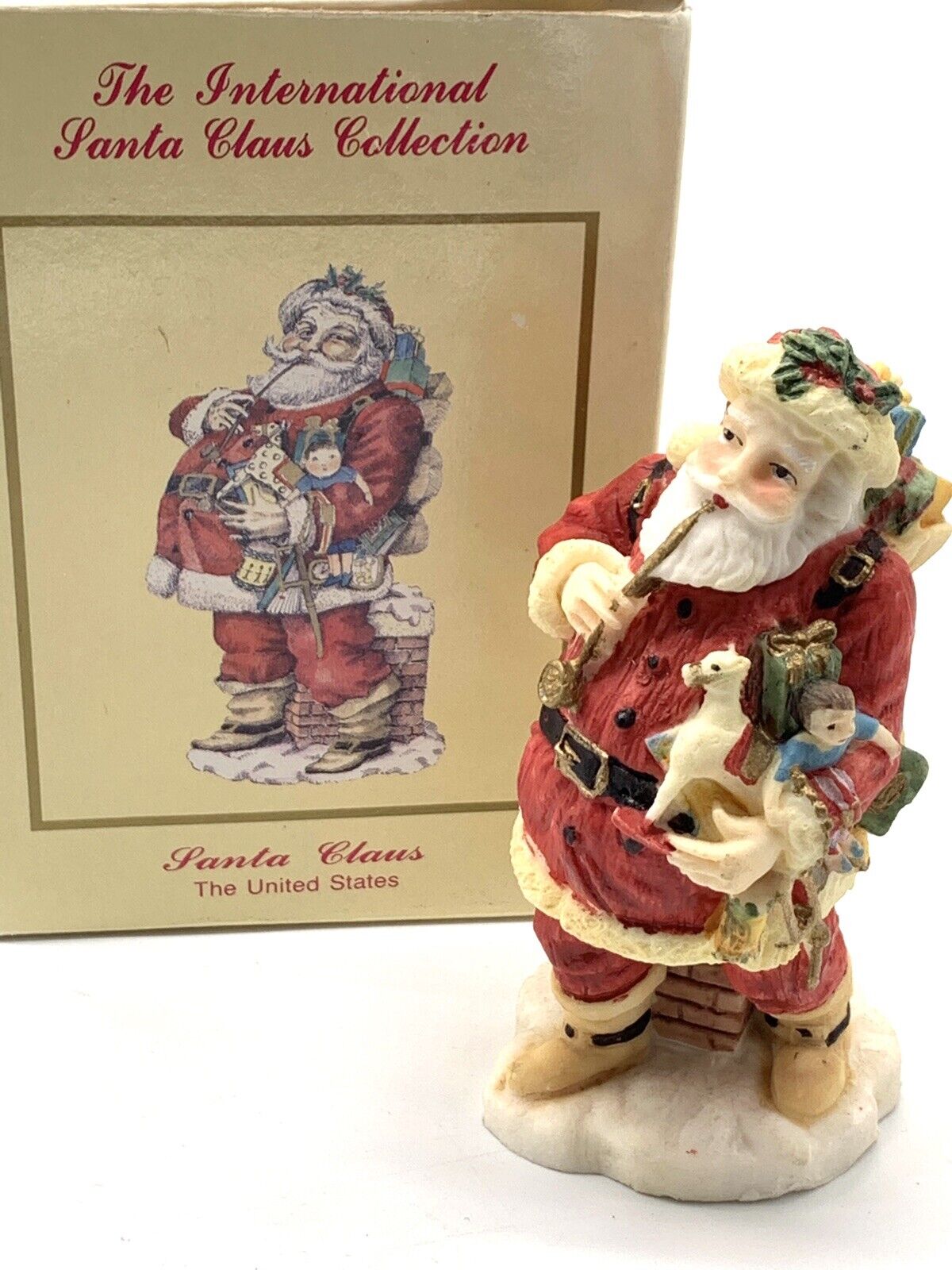 International Santa Claus Collection United States Figurine