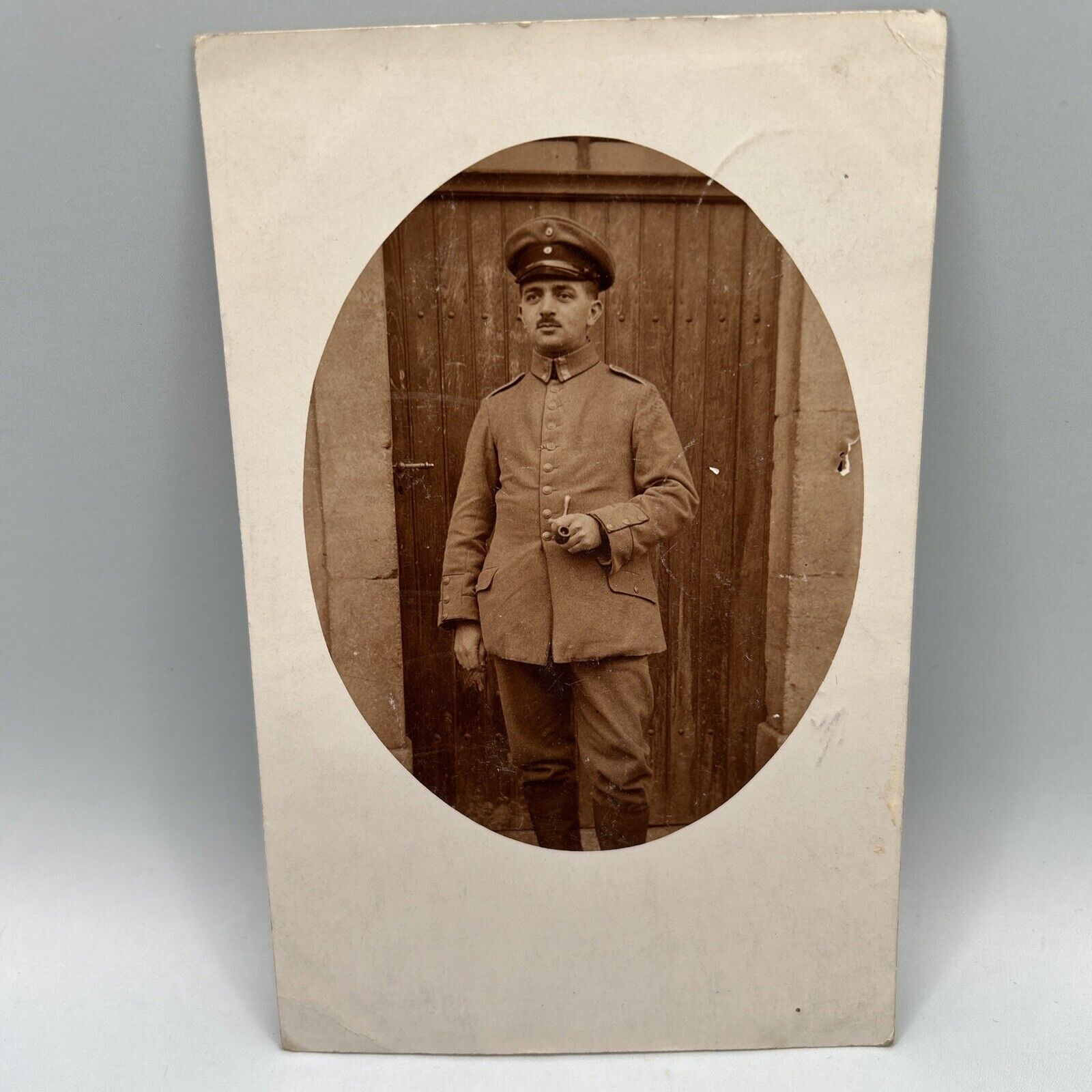 Antique RPPC German Or French Soldier 