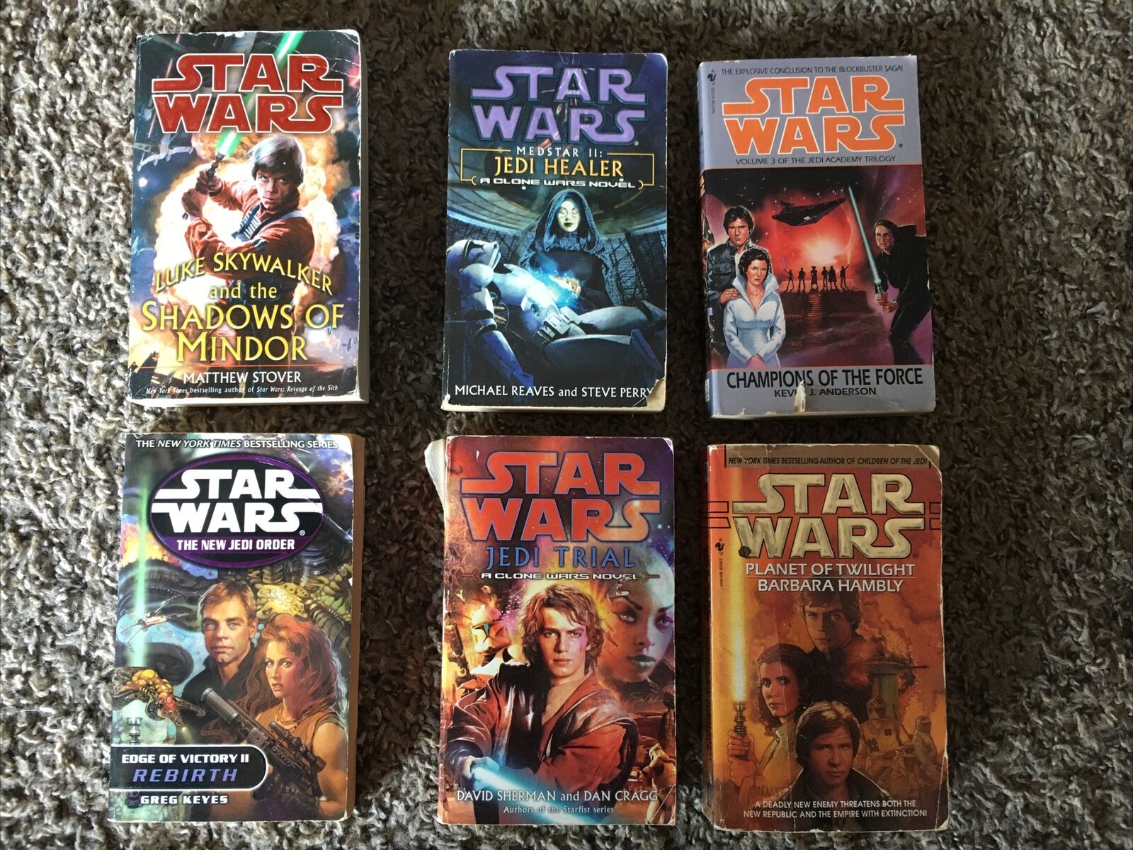 Lot Of Star Wars Legends Books