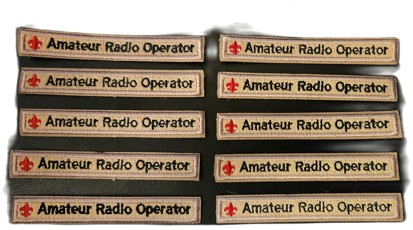 BSA Amateur Radio Operator Patch/Strip -- Packet of 10