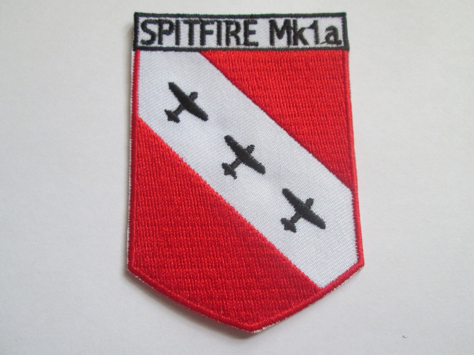 Spitfire MK1a Embroidered Iron or Sew on Patch P037