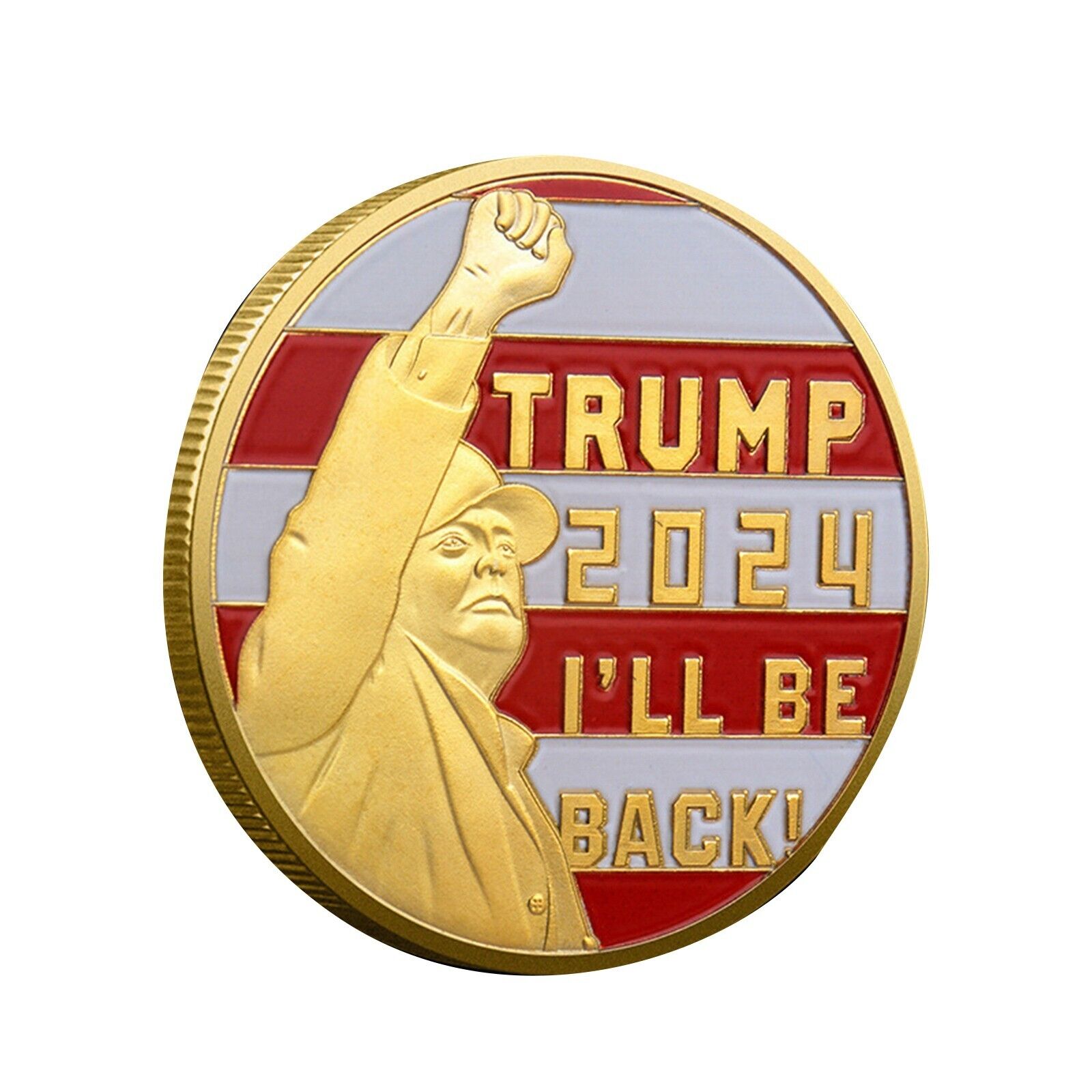 2024 President Donald Trump Commemorative Coin Take America Back Metal Coin Gold