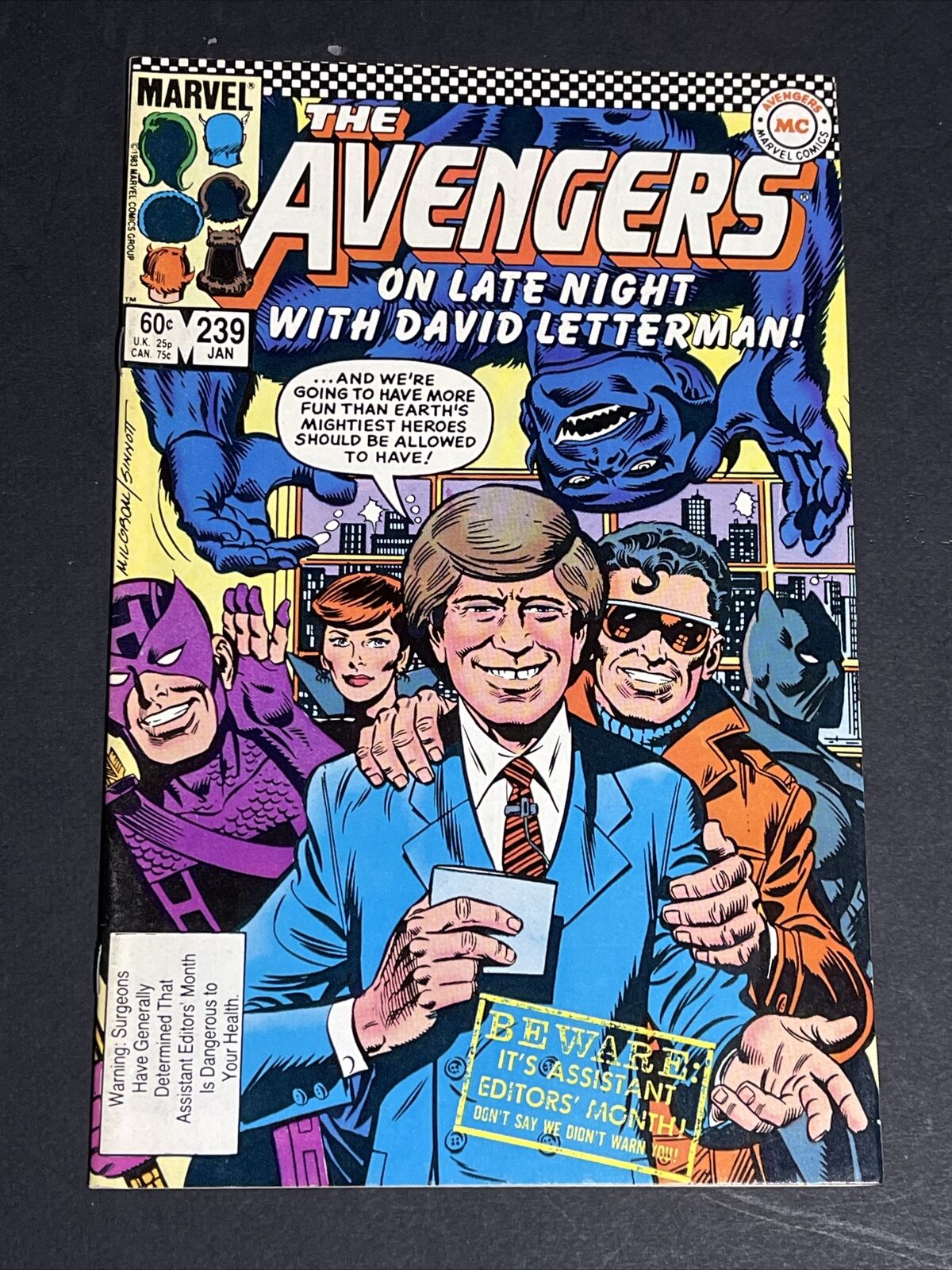 The Avengers #239 (Jan 1984, Marvel). NM