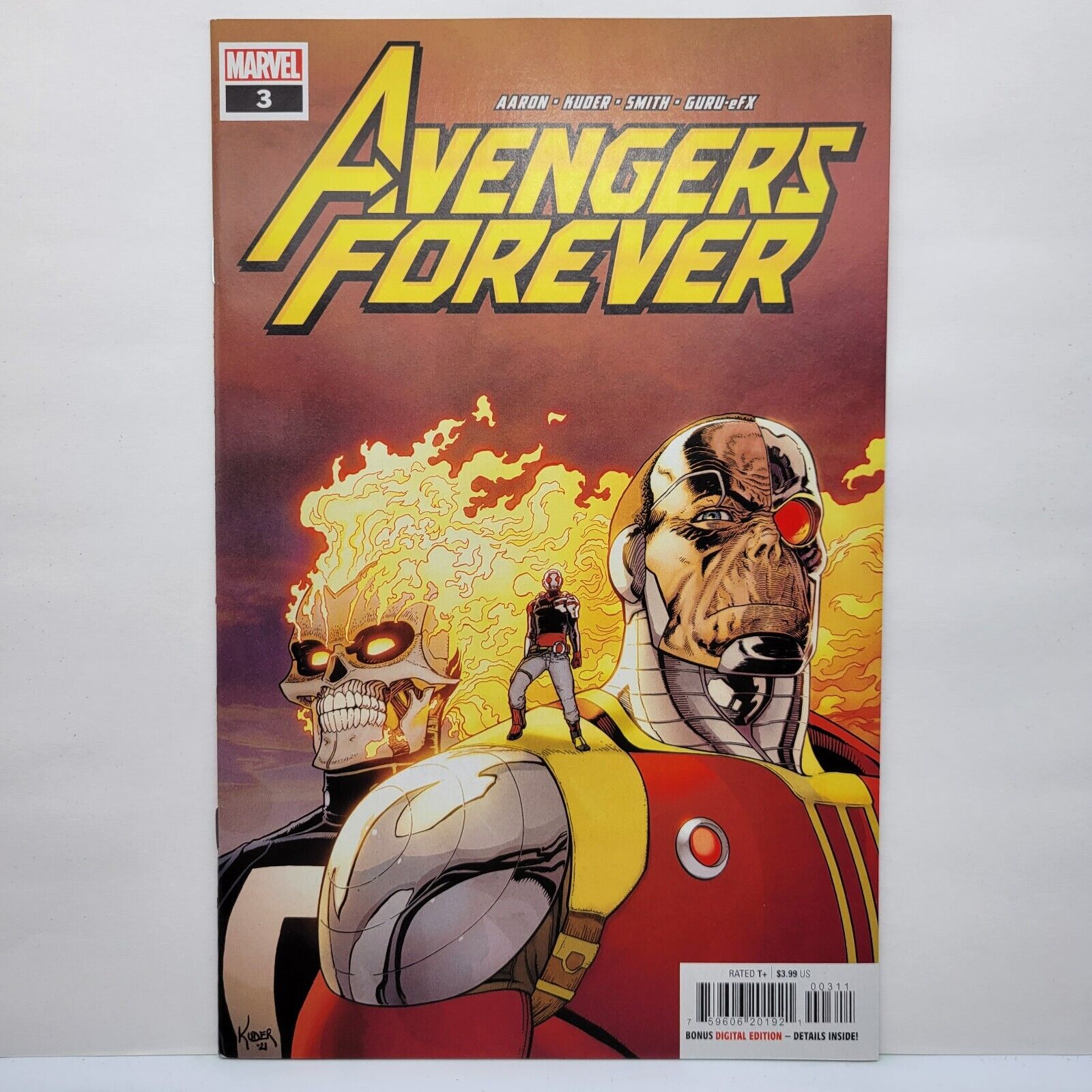 Avengers Forever Vol 2 #3 Aaron Kuder Cover 2022 1st Print  MIRIAMA SPECTOR MCU