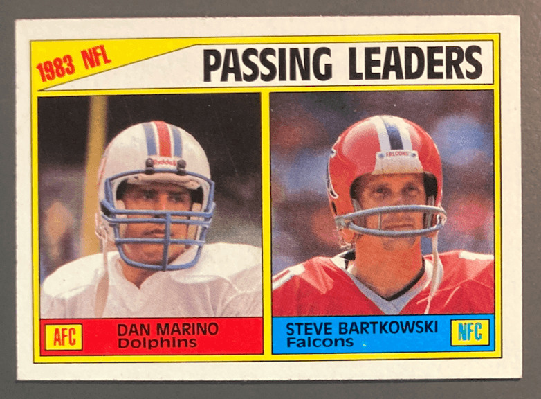 1986-1990 Dan Marino NFL Cards - Choice