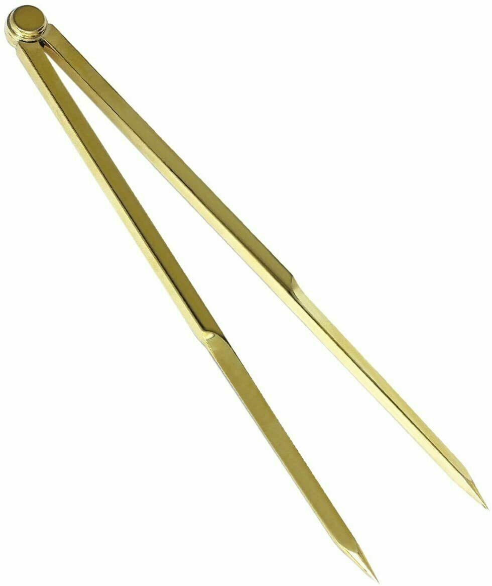 Lot of 20 pcs Vintage Brass Divider Compass Divider w/ Steel Needle Point