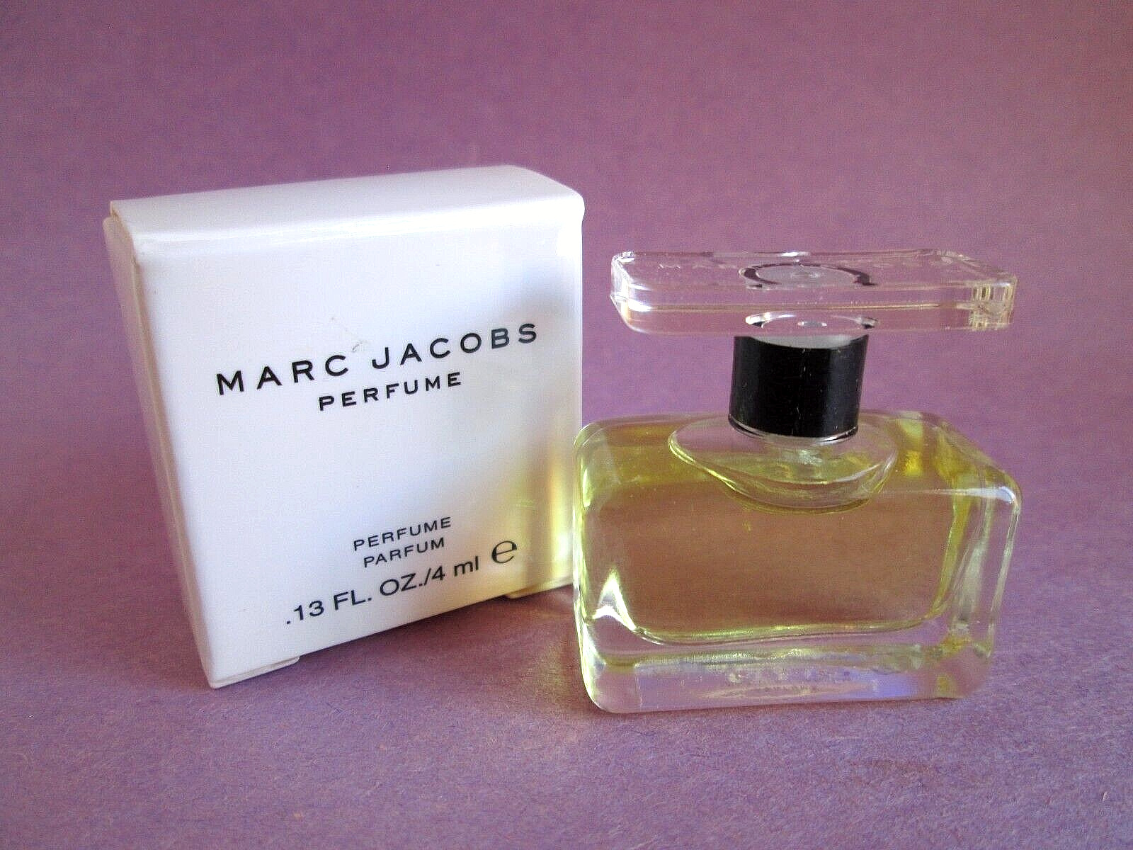 Vintage Marc Jacobs Pure Perfume Mini .13 oz 4 ml Miniature New in Box RARE