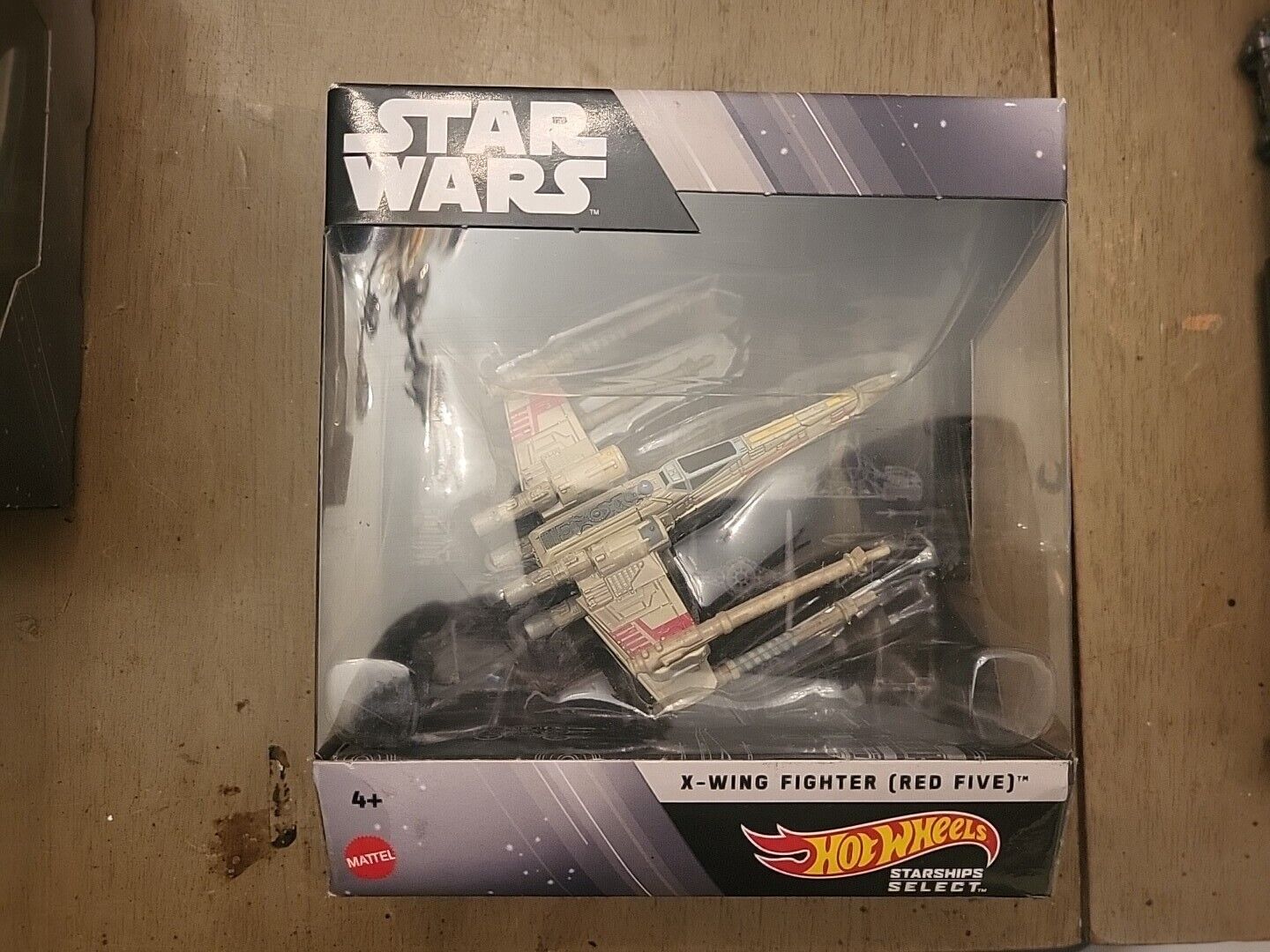 Star Wars X-Wing Red Five Hotwheels Starship Select In Original Box  1:50 Scale