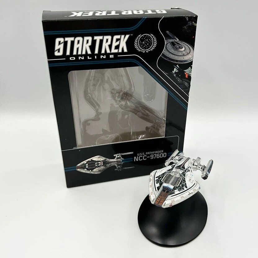 🆕Eaglemoss Star Trek Online # 7 U.S.S. Pathfinder NCC-97600 New in Box -No Mag