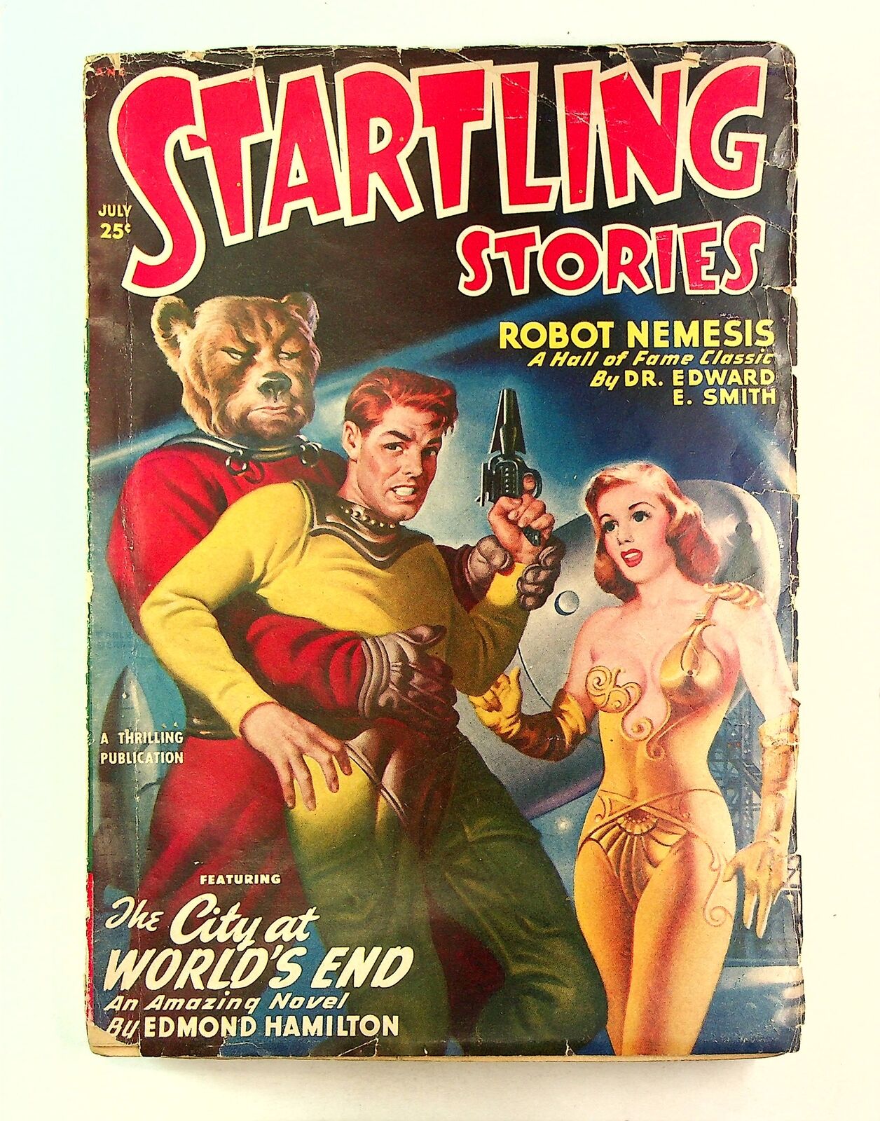 Startling Stories Pulp Jul 1950 Vol. 21 #3 VG- 3.5