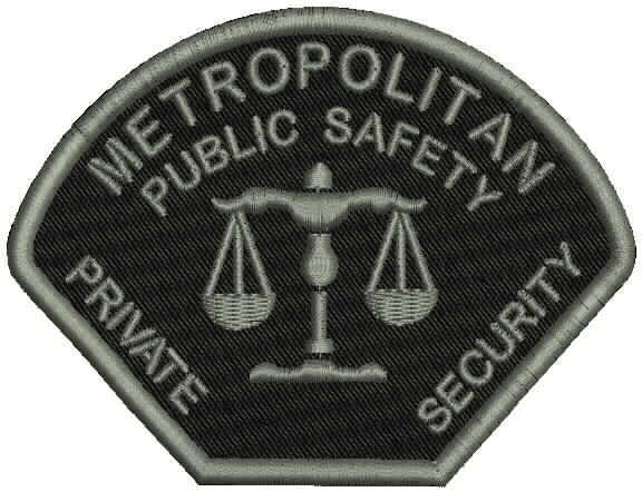 M P S P S EMB patches 3.25x4.5   BACK blk/gray