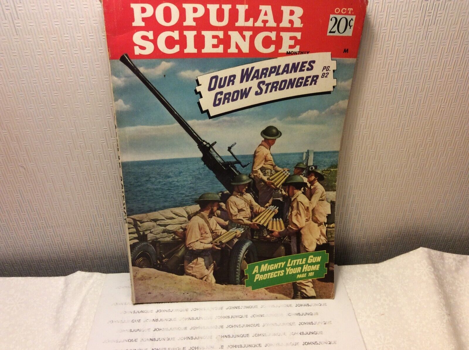 POPULAR SCIENCE MONTHLY OCTOBER 1942 From my personal collection 240 Pages
