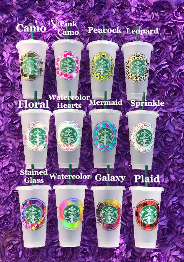 Personalized Starbucks Cold Cup / Bridesmaid / Personalized Gift / Customizable