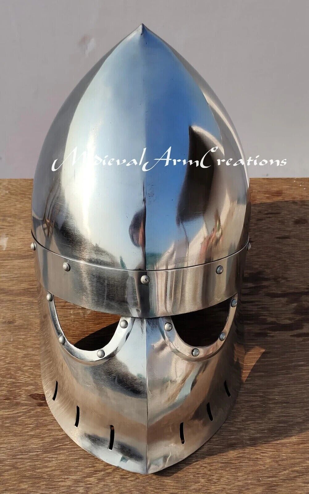 Medieval Phrygian Helmet Greek helmet Larp Armor Helmet Reenactment Christmas