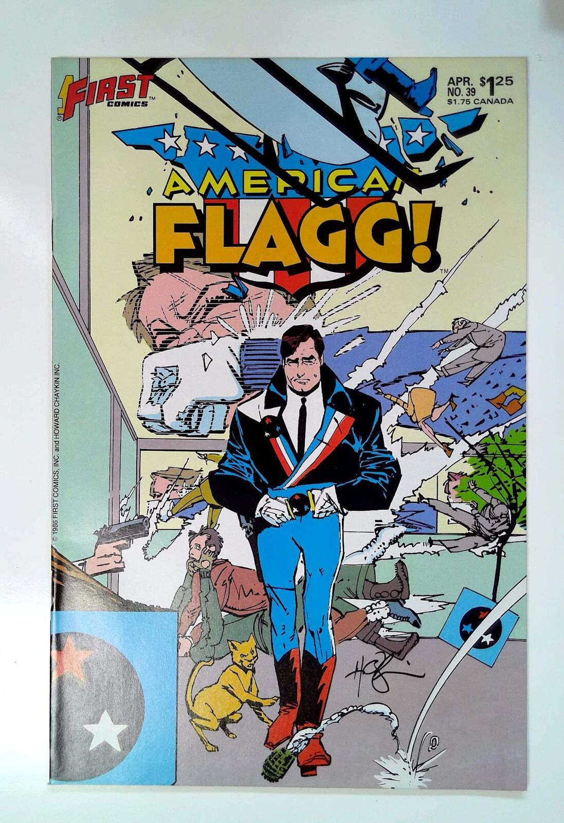 American Flagg #39 First Comics (1987) VF 1st Series 1st Print Comic Book