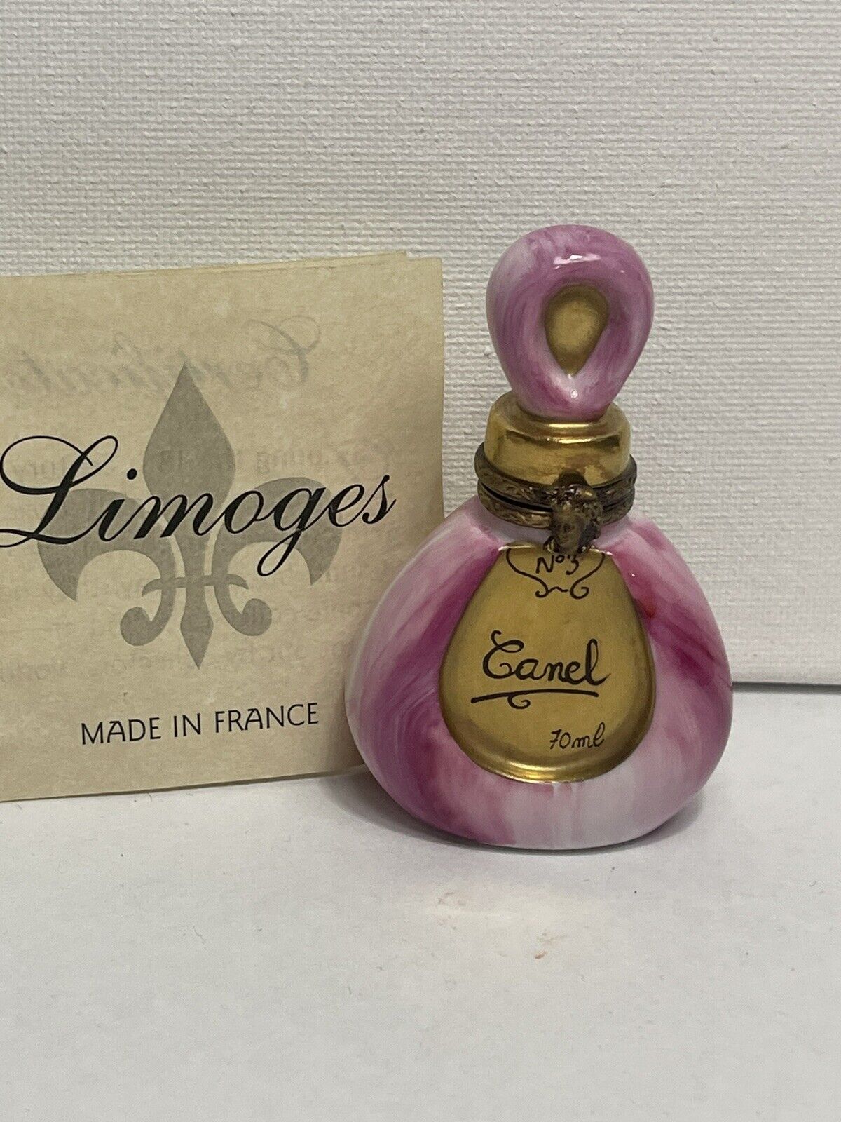 New Genuine Limoges Perfume Box