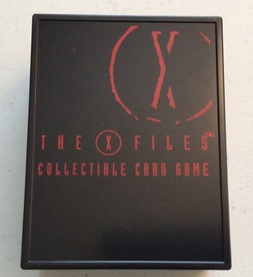 X-Files CCG Collectors Deck Box Very Rare - Never Released