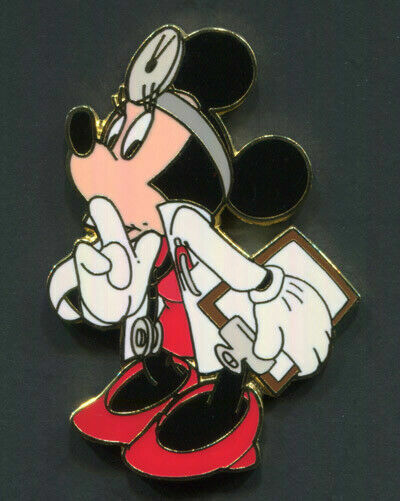 Disney Pins Minnie Mouse as Doctor Disney Store Japan Pin