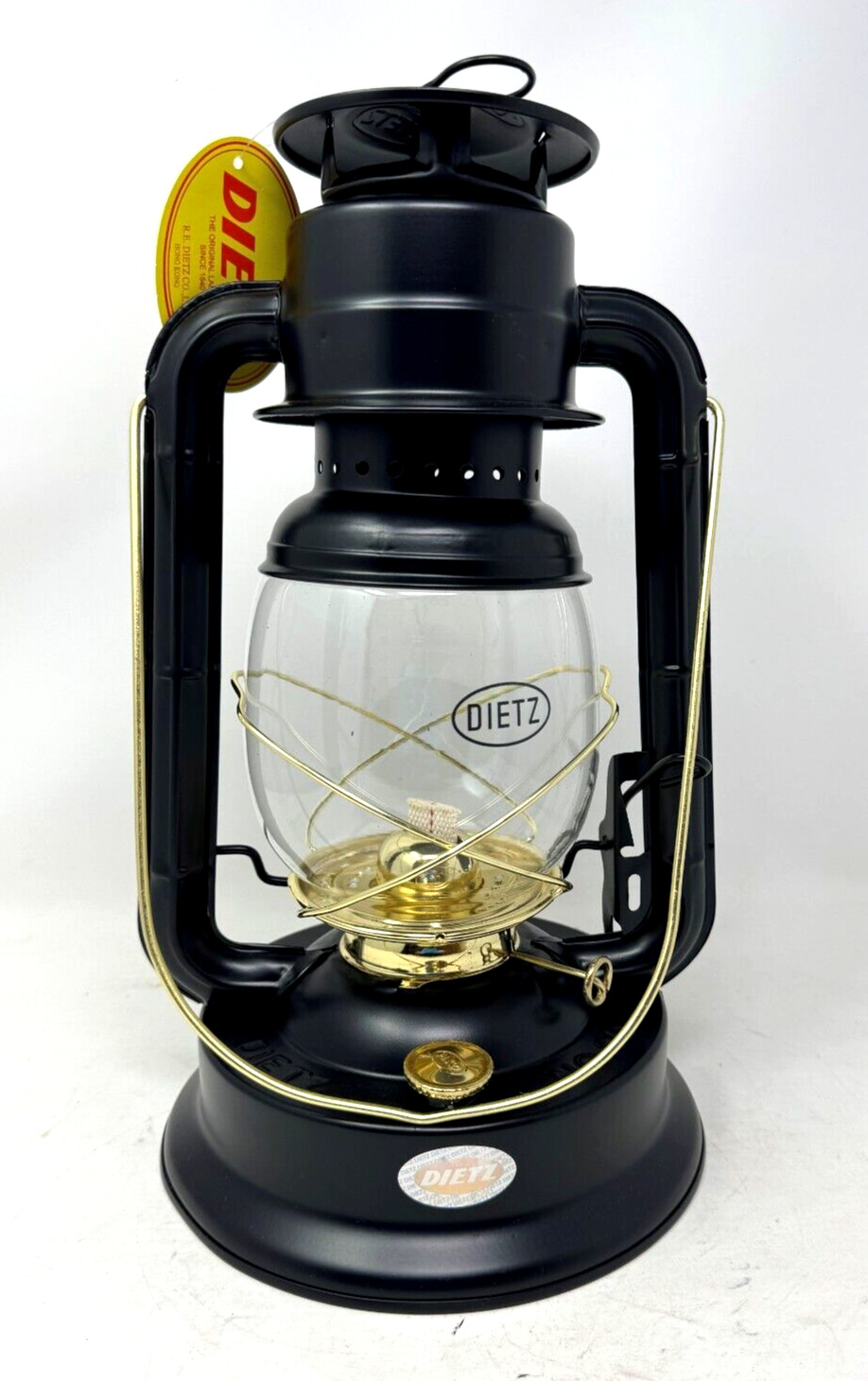 Dietz #90 D-Lite Oil Burning Lantern Black and Gold