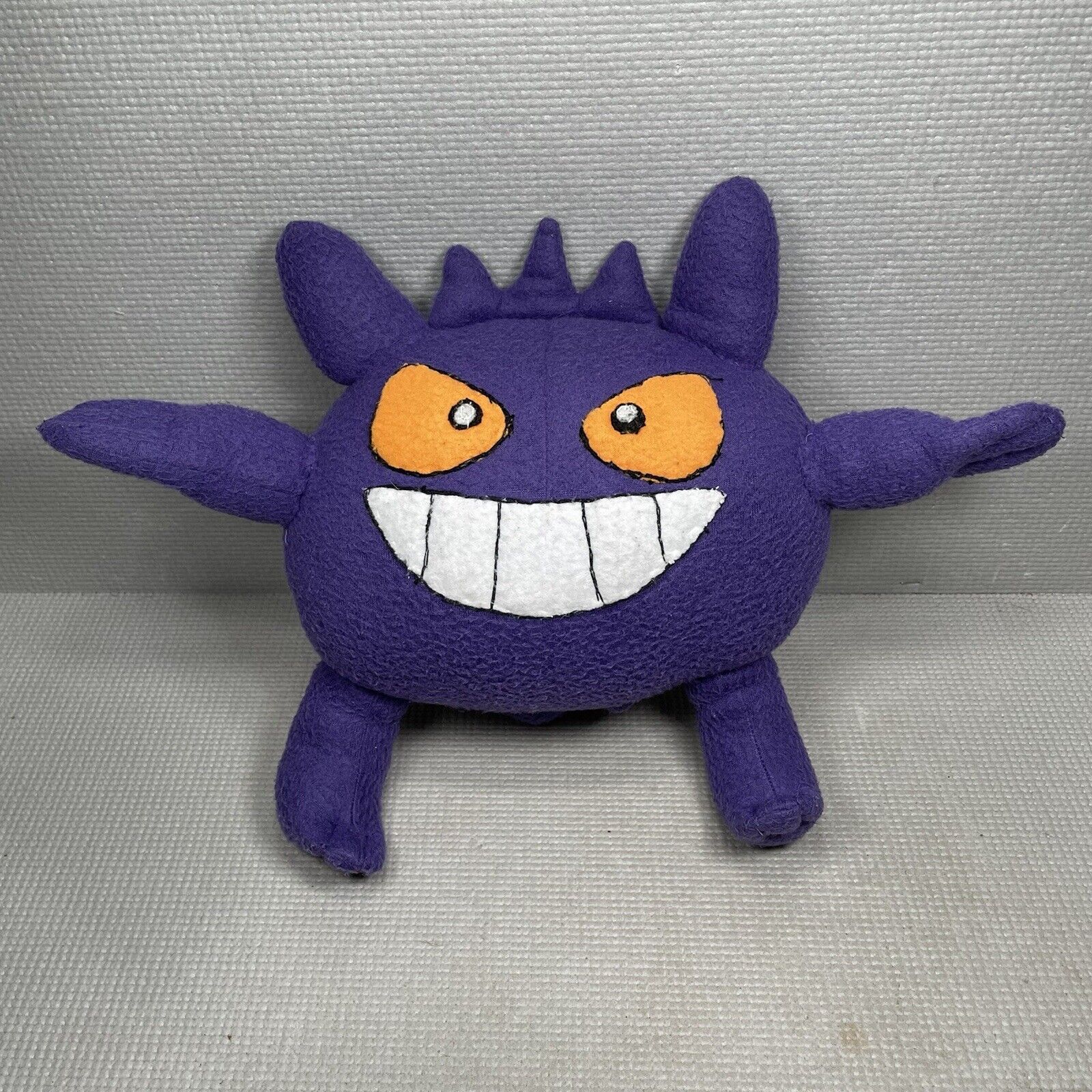 Pokémon Gengar Plush Hand Made Stuffed Animal OOAK Purple Pocket Monster