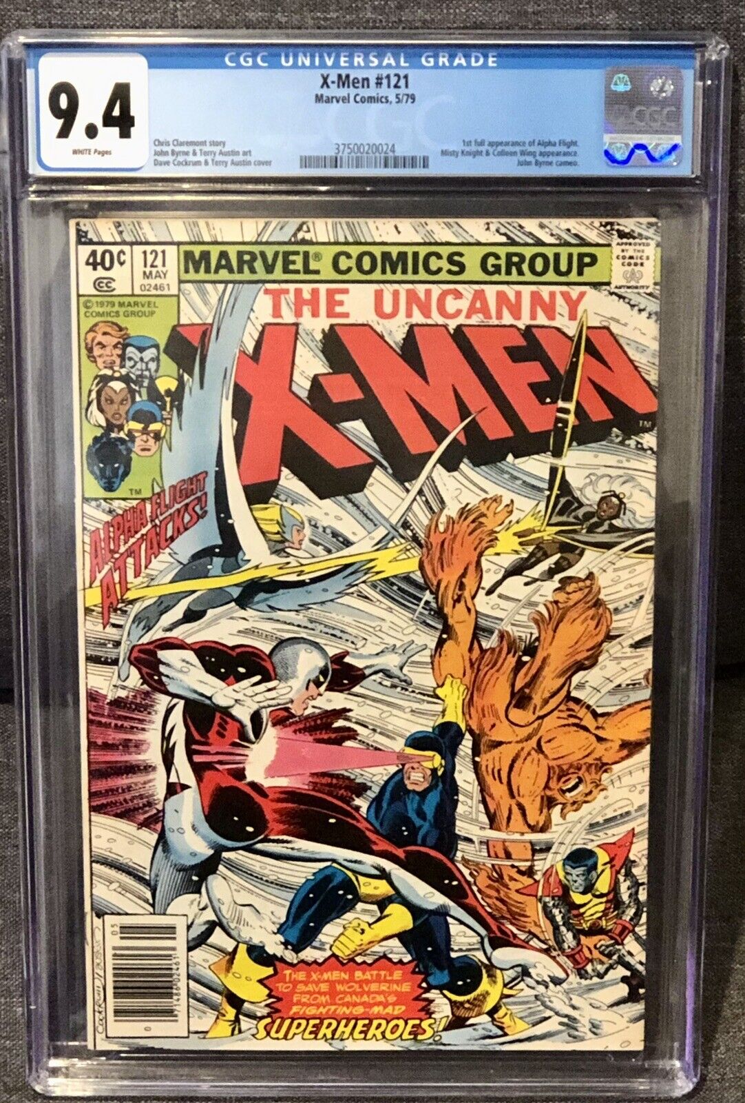 X-Men #121 cgc 9.4