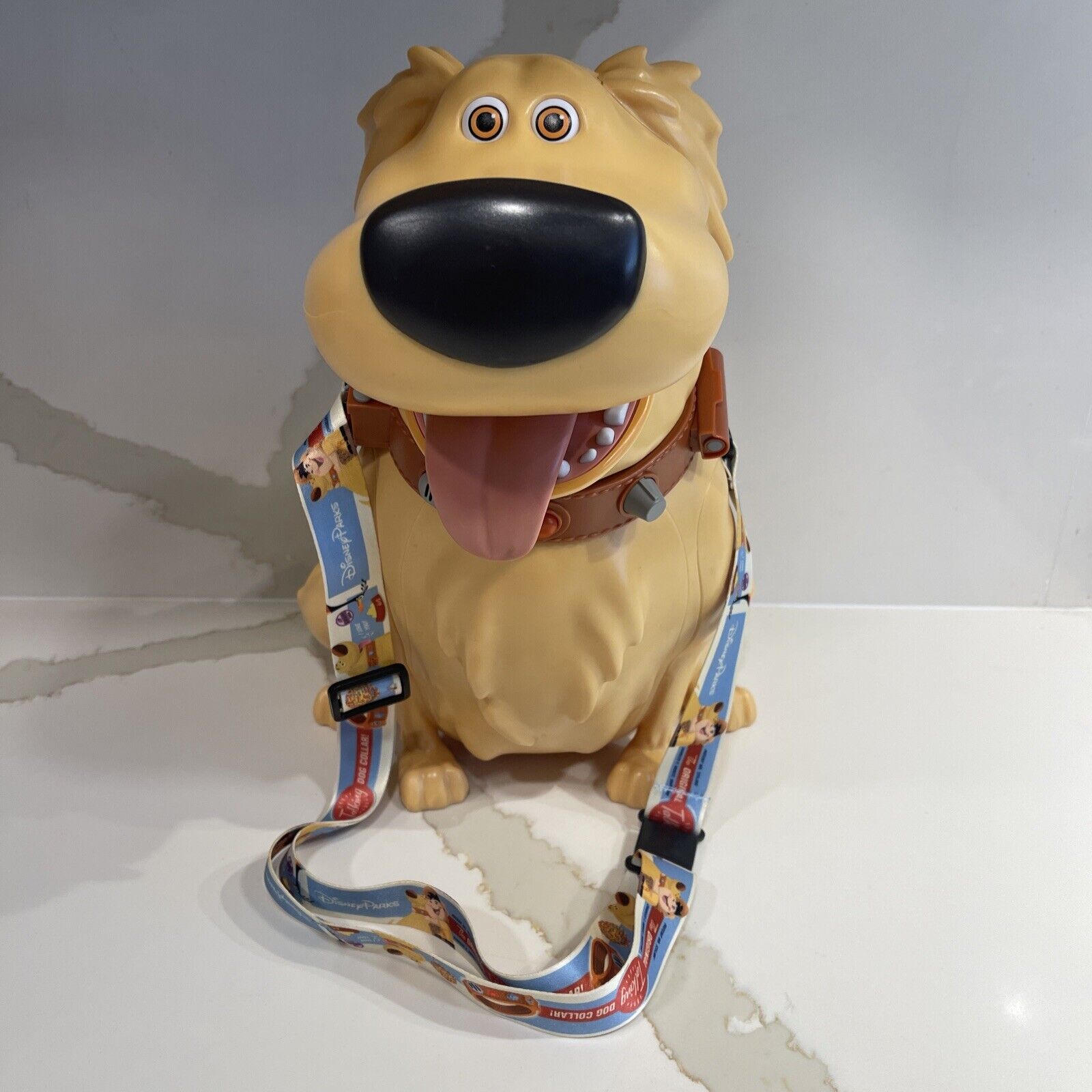 DCA Disneyland 2024 Pixar Fest UP Dug the Dog Talking Disney Popcorn Bucket