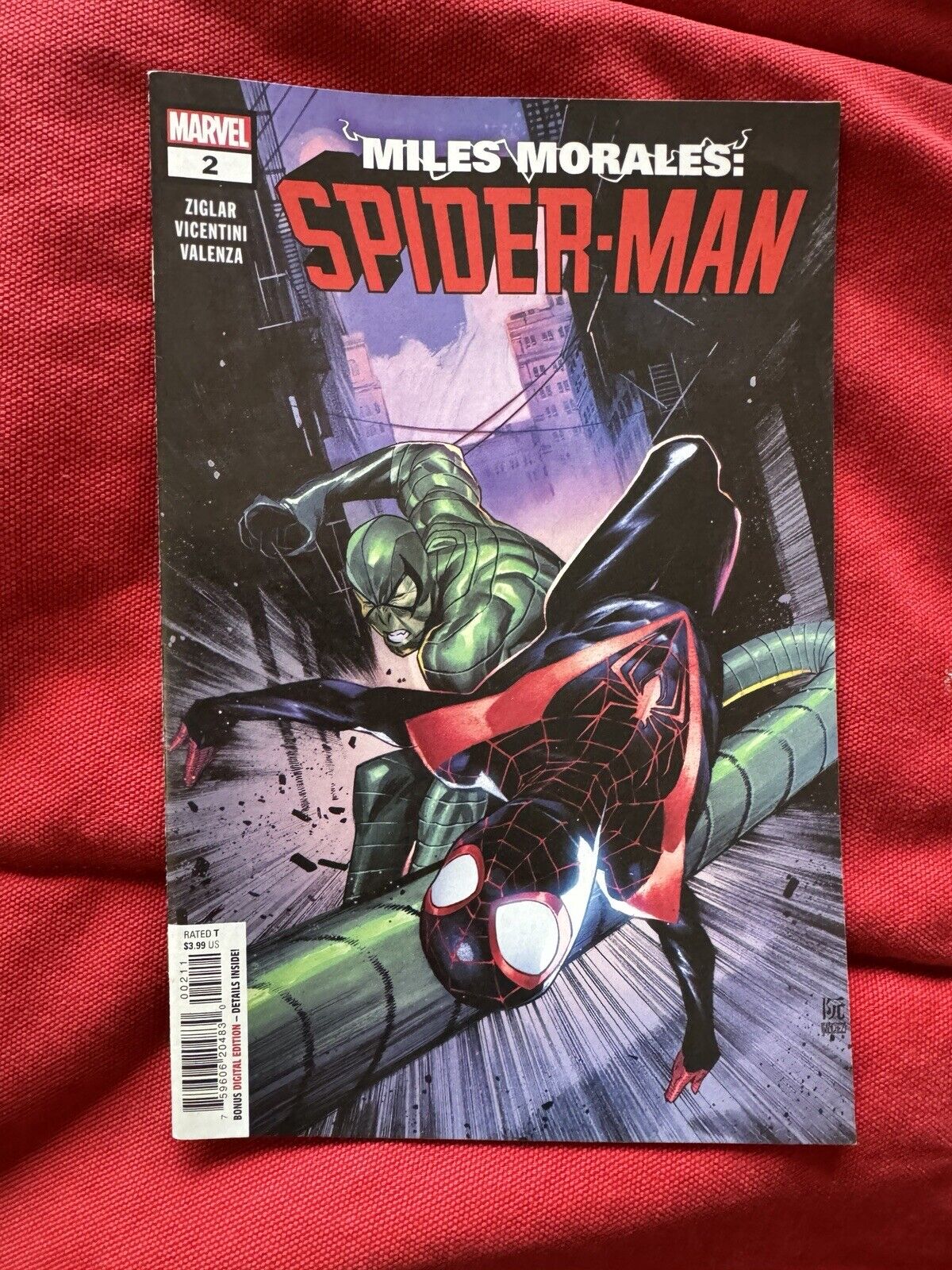 Miles Morales: Spider-Man (2023) Issue #2 - Cody Ziglar VF+ (Marvel Comics)