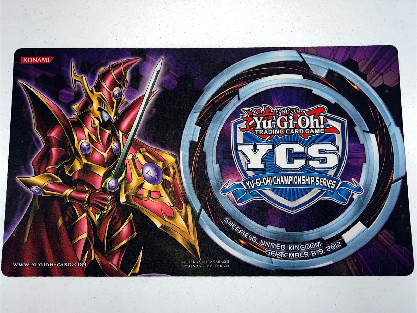 Yu-Gi-Oh Official Playmat Breaker YCS Sheffield 2012 Playmat