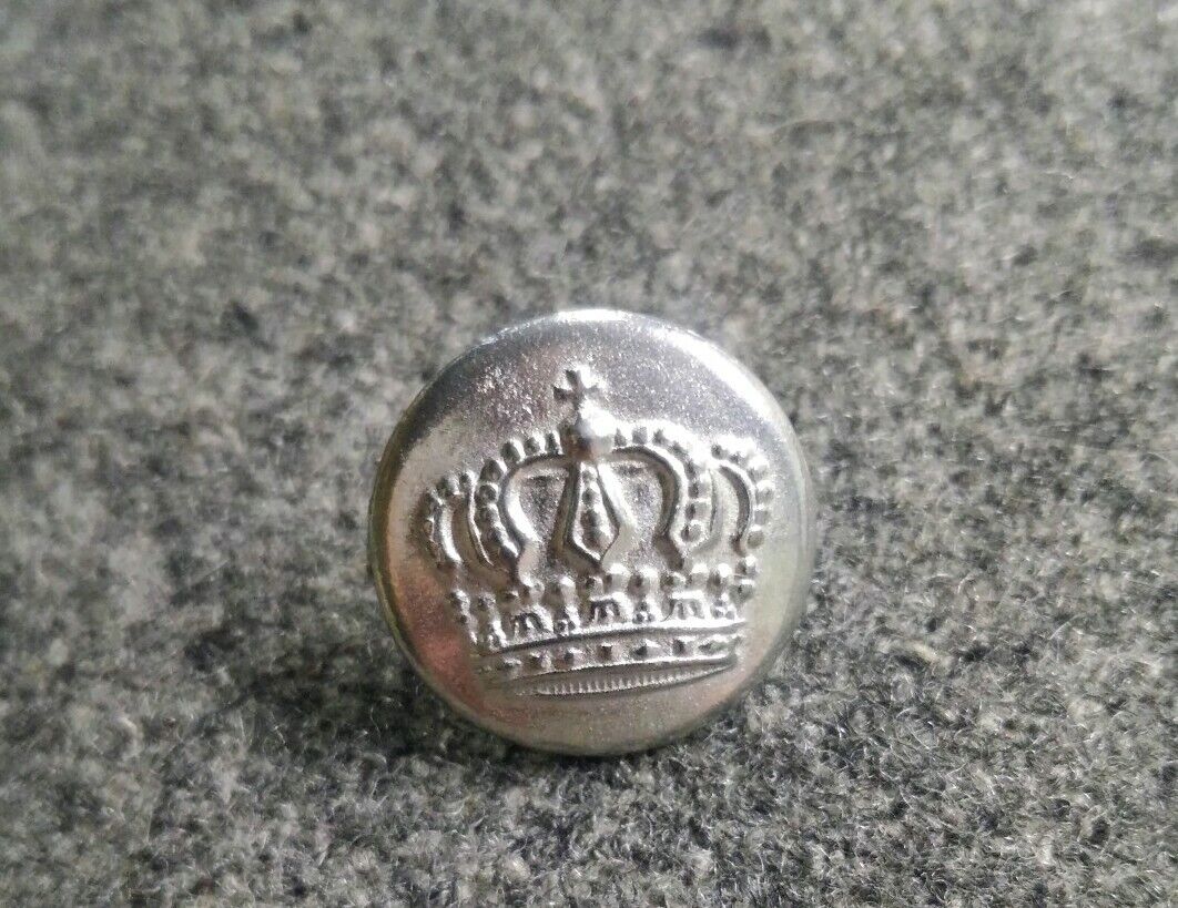 WWI German Overcoat Button 1915 in silver, unpainted 19MM buttons by the each