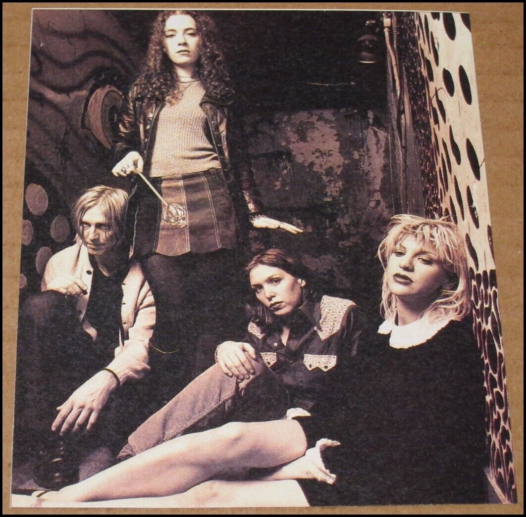1994 Hole (Band) Magazine Photo Clipping 4.25x5.25 Courtney Love Eric Erlandson
