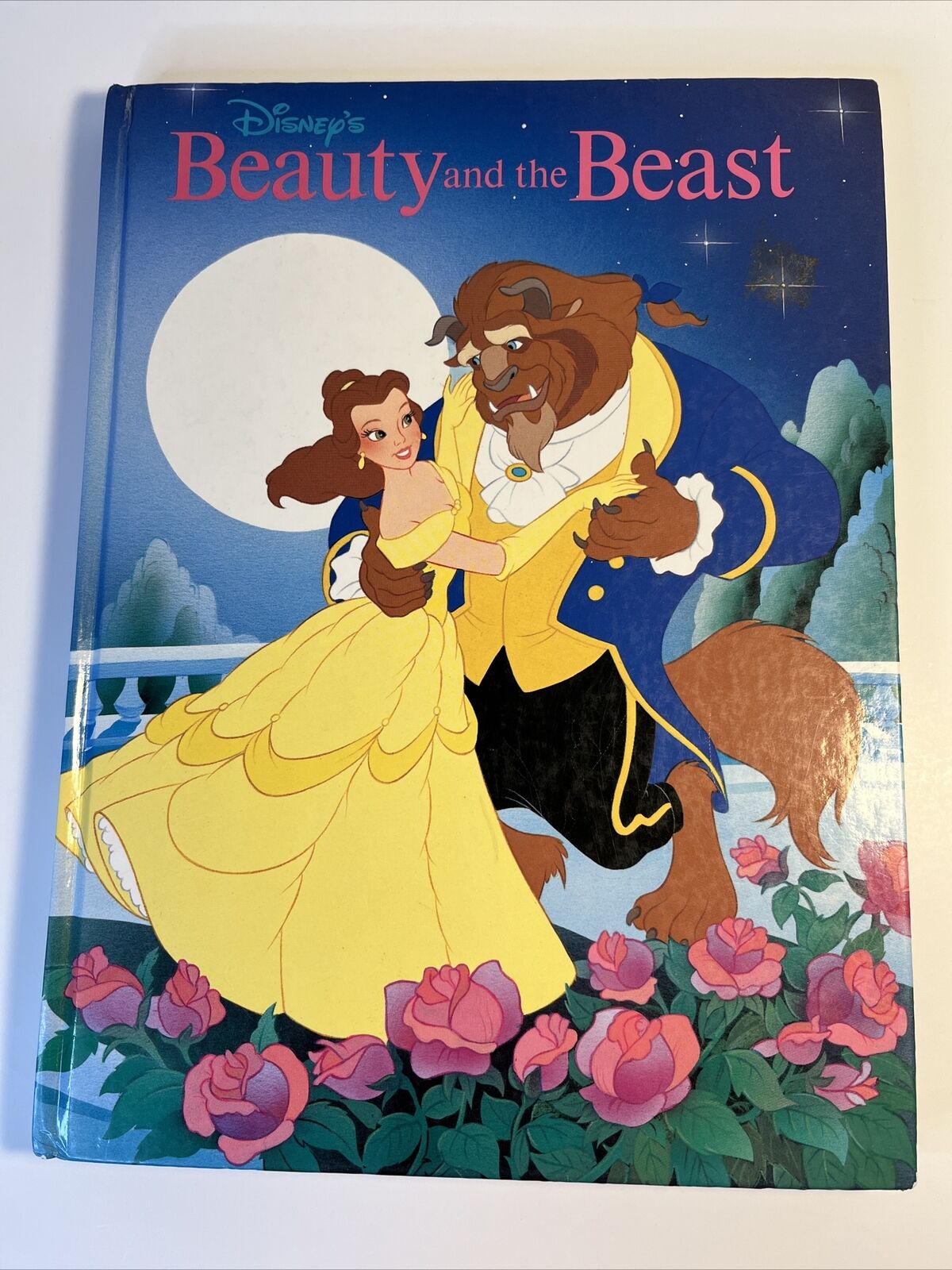 Disney Beauty And The Beast Gallery Hardcover Book 1991 