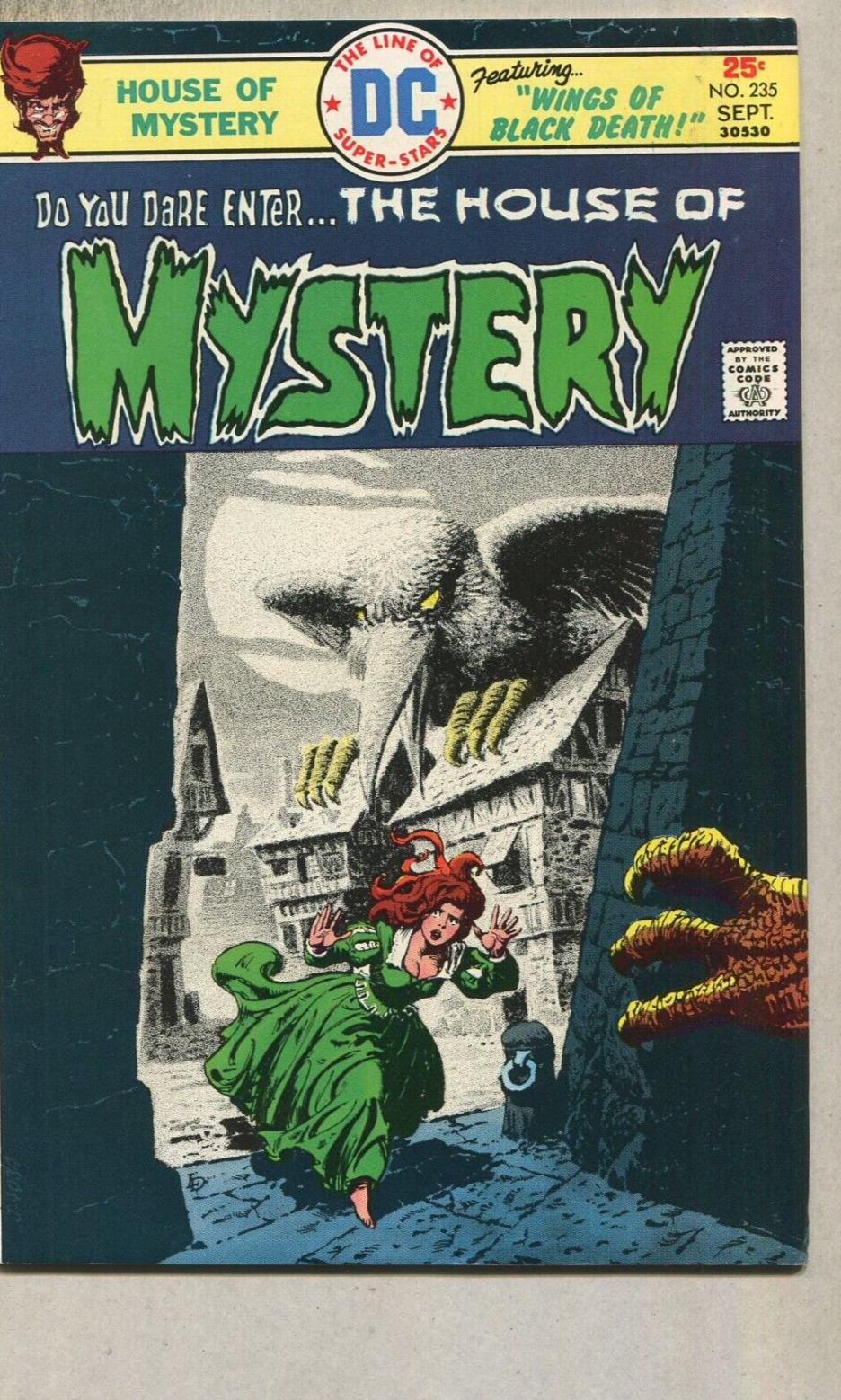 The House Of Mystery #235 VF Wings OF Black Death DC Comics  CBX16A