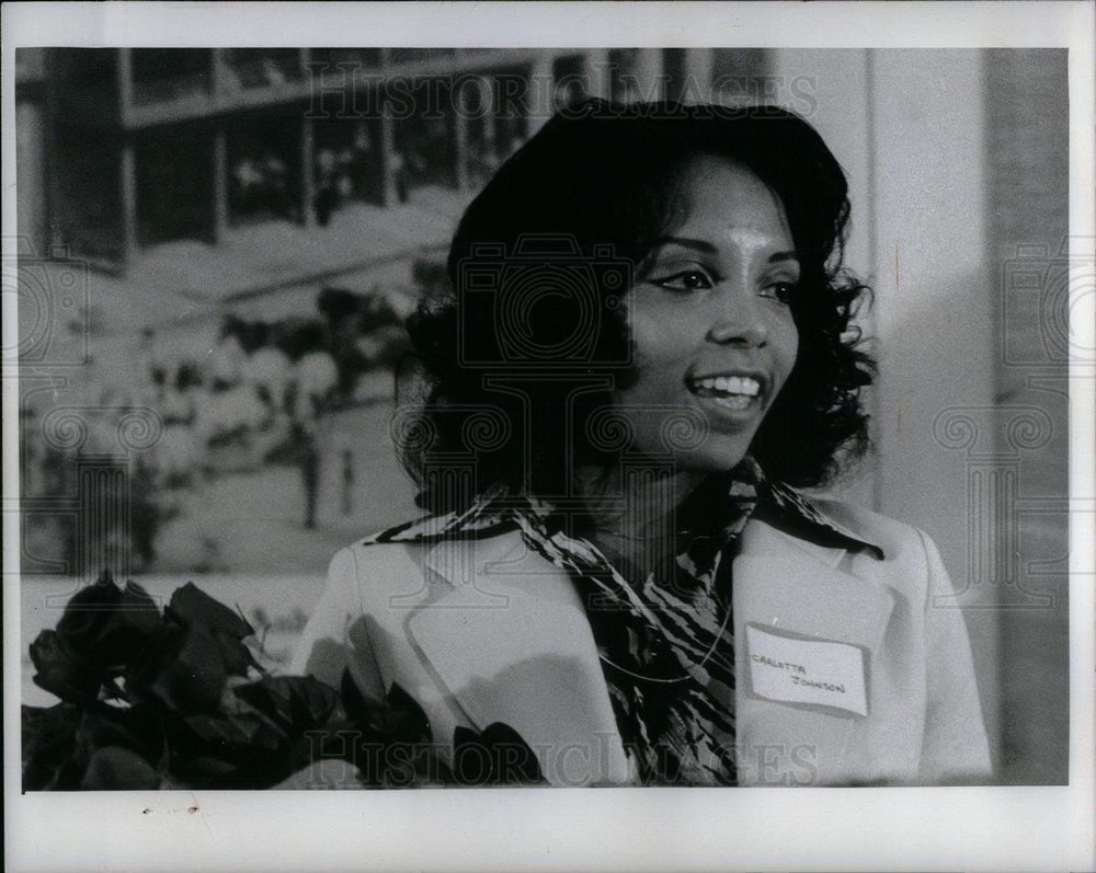 1975 Press Photo Miss Torchy Carlotta A Johnson - DFPD73039