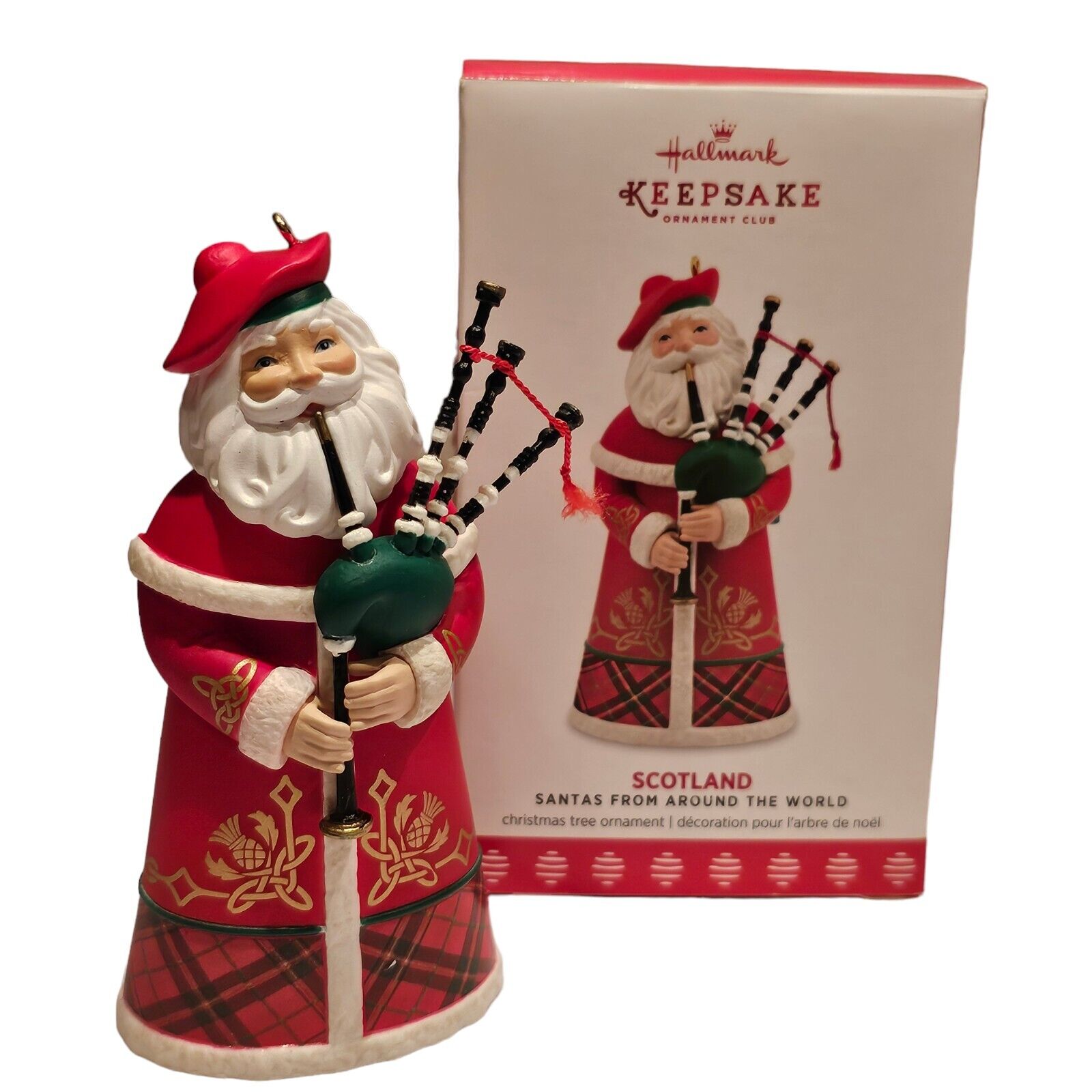 2017 Hallmark Keepsake Scotland Santas From Around the World Christmas Ornament