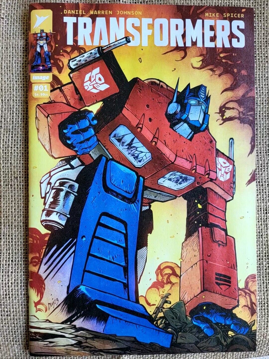 The Transformers #1  -FIRST Print -Cover A -Image Comics  October 2023