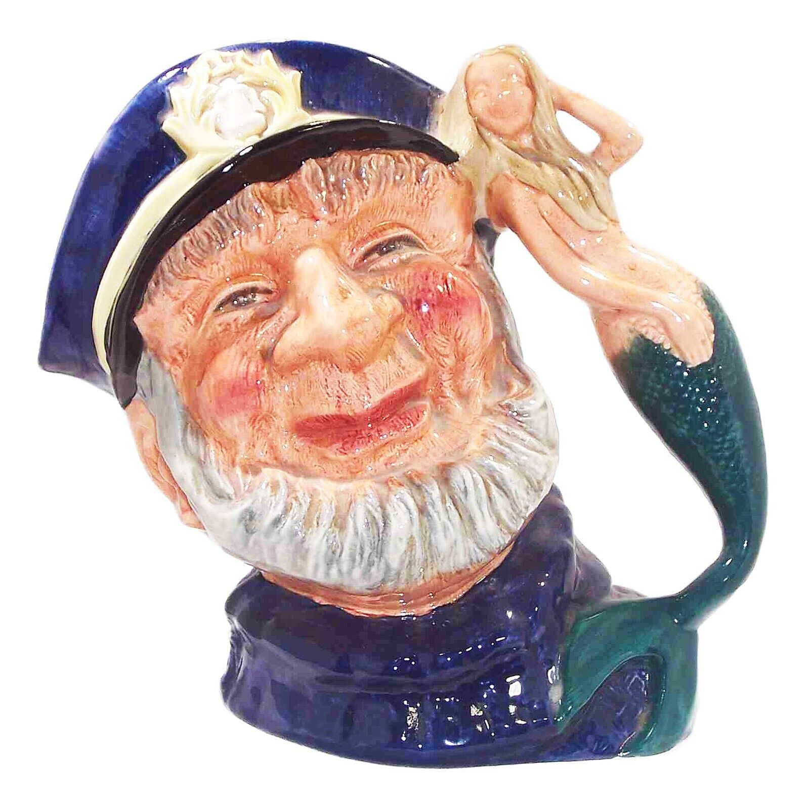 Royal Doulton Character Mug/Jug – Old Salt with Mermaid Handle – D6551 - 1960