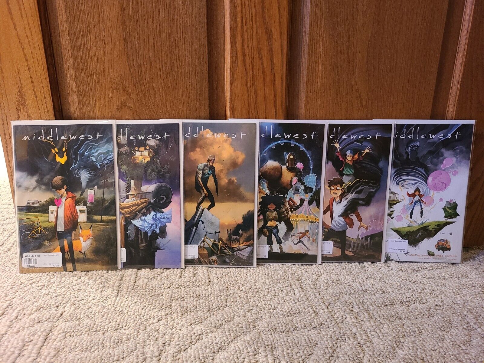 MIDDLEWEST #1 thru 6 (IMAGE/2019/SKOTTIE YOUNG) FULL SET LOT OF 6