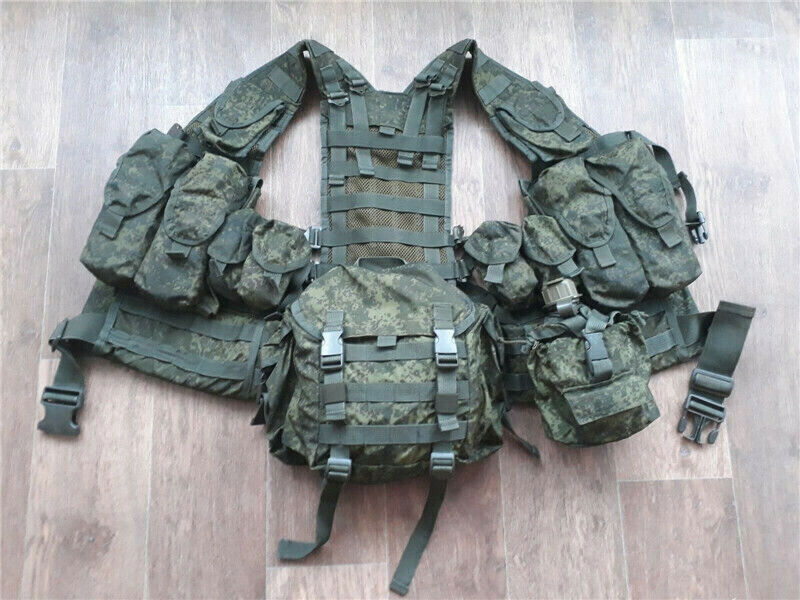 6SH117 AK Russian Replica Tactical Vest Combat Vest Equipment EMR Molle Bag Cos