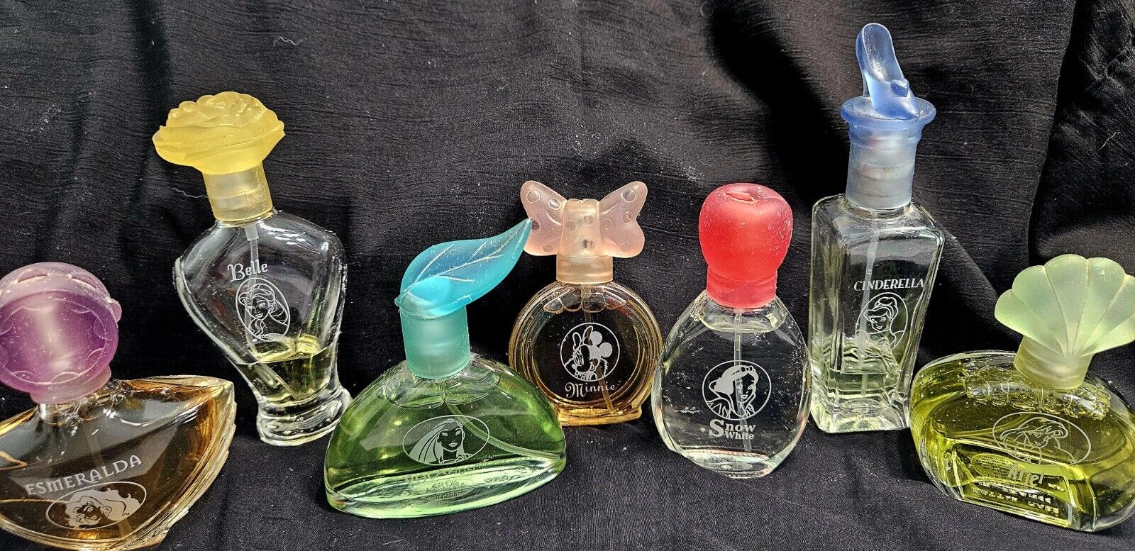 Vintage Disneyland Princess Perfume Set