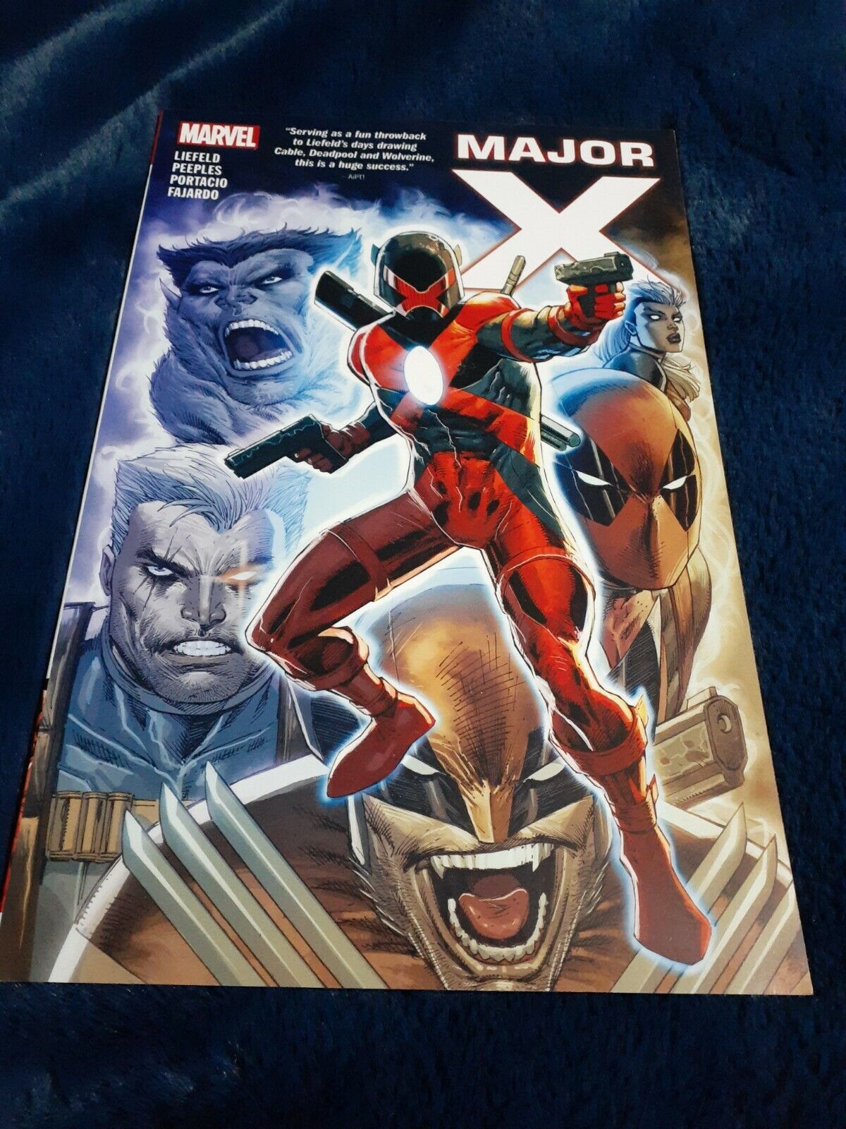 Major X Trade Paperback Rob Liefeld Marvel Comics Deadpool Wolverine Cable