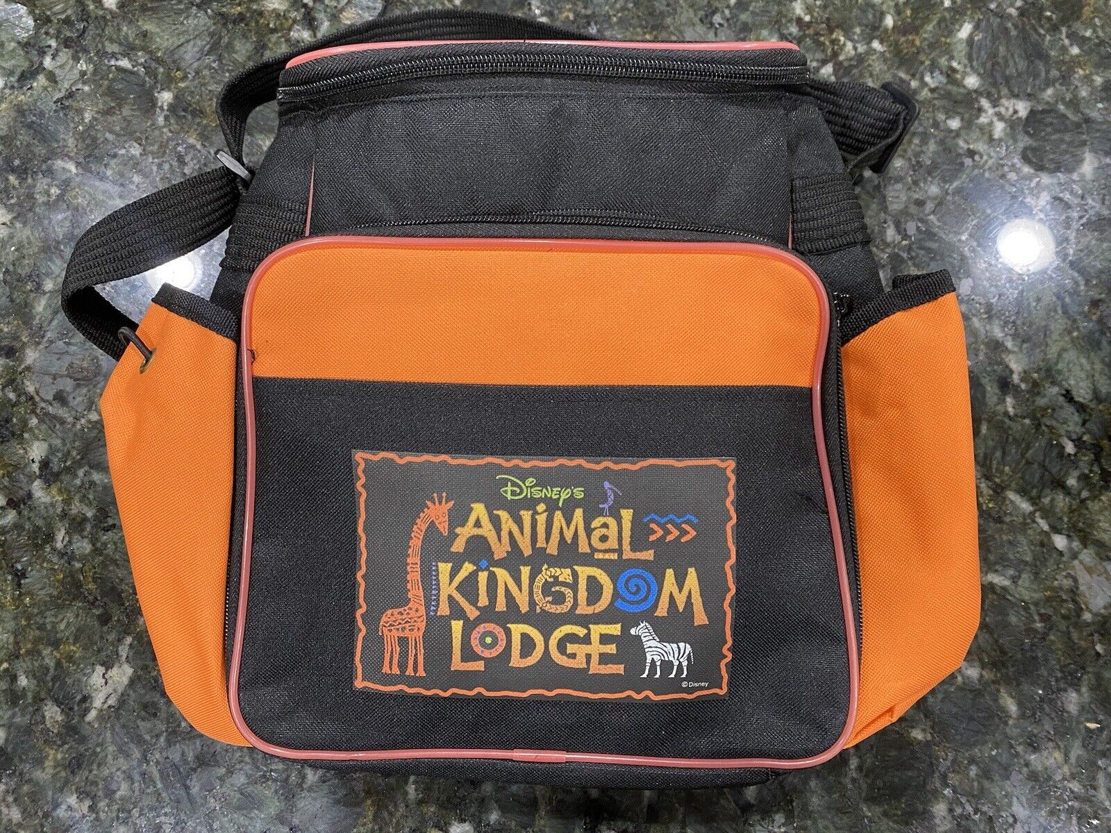 Disney\'s Animal Kingdom Lodge Lunchtote Insulated Collectible Rare Vtg