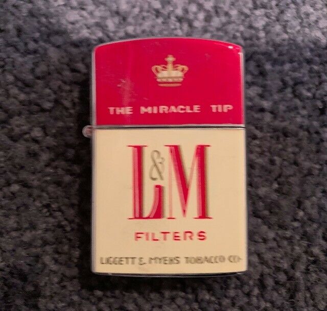 Vintage L&M Lighter (1960's, Liggett & Myers Tobacco Co.)