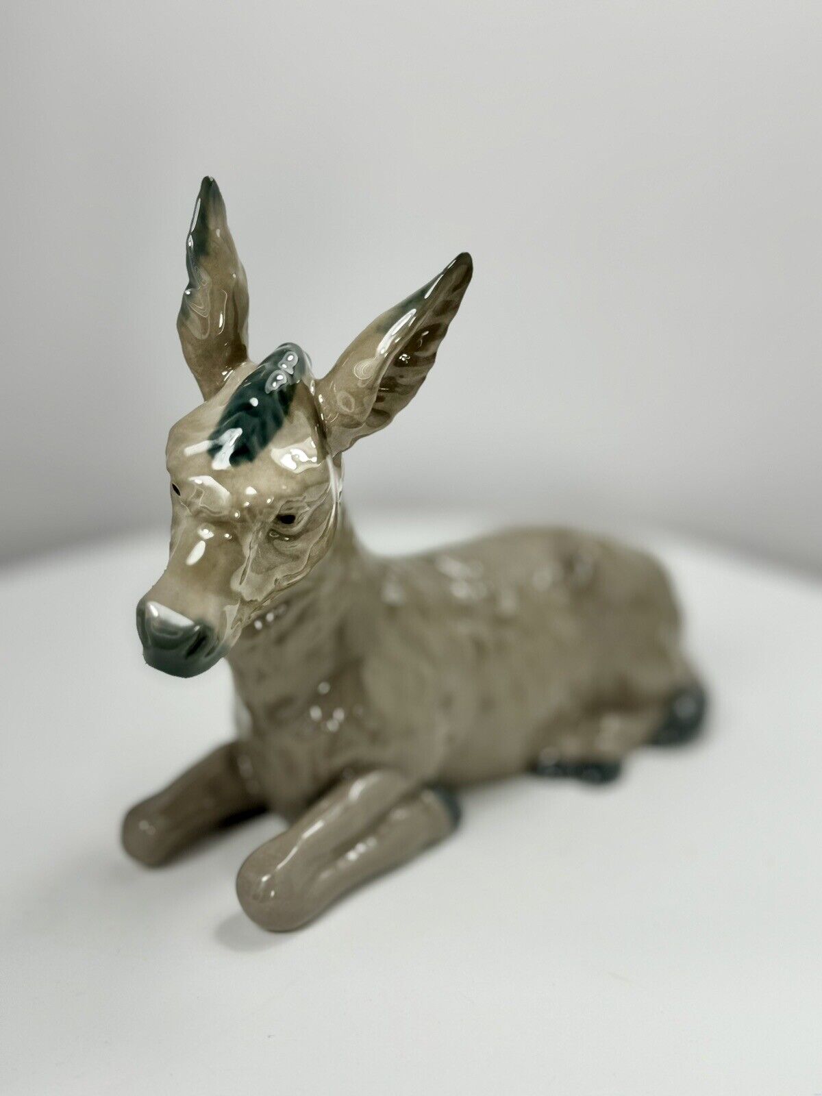 Lladro Nao Donkey #310 Christmas Nativity Porcelain Figurine