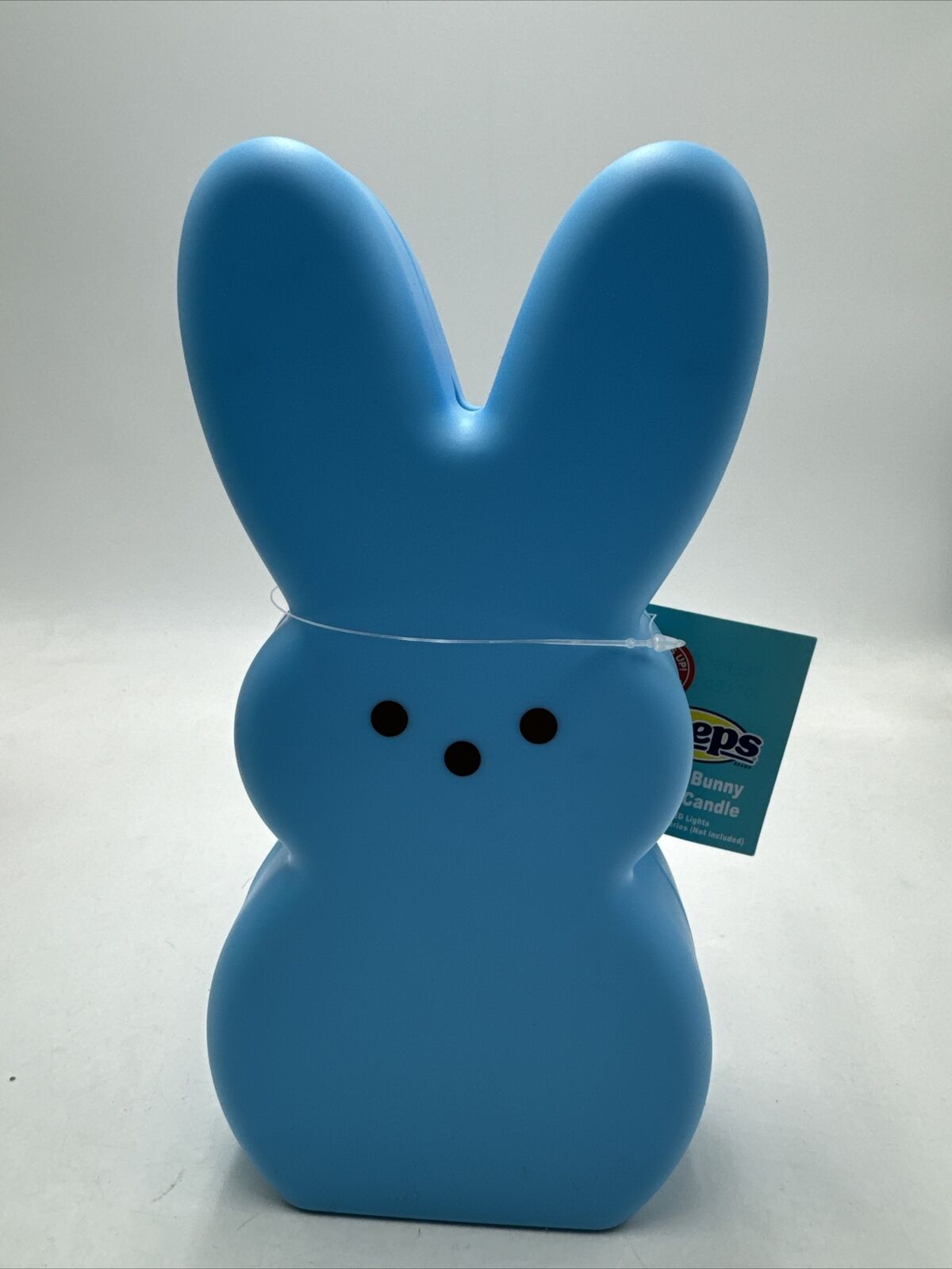 PEEPS 10” Blue Blowmold Light Up Bunny LED NWT