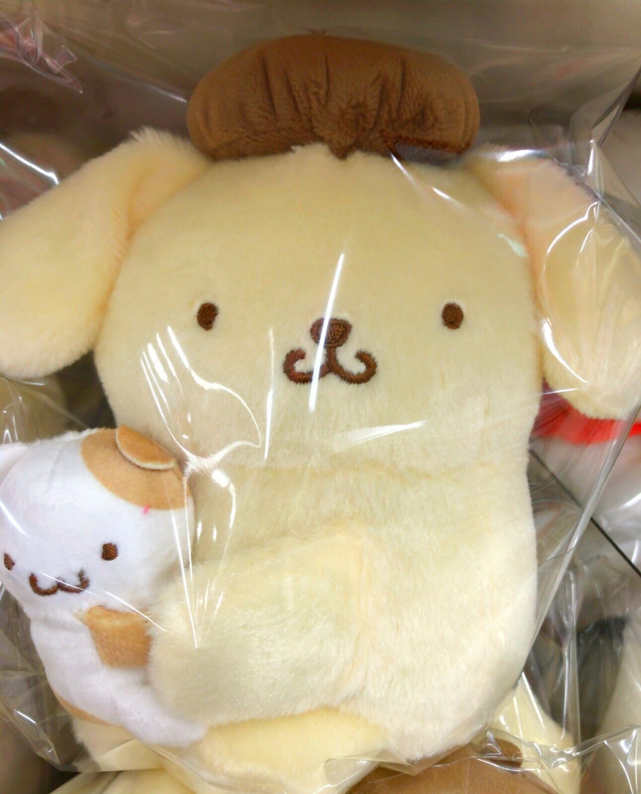 Sanrio Pompompurin ( Pair Plush ) Stuffed Toy 157164-21 Doll New Gift Japan