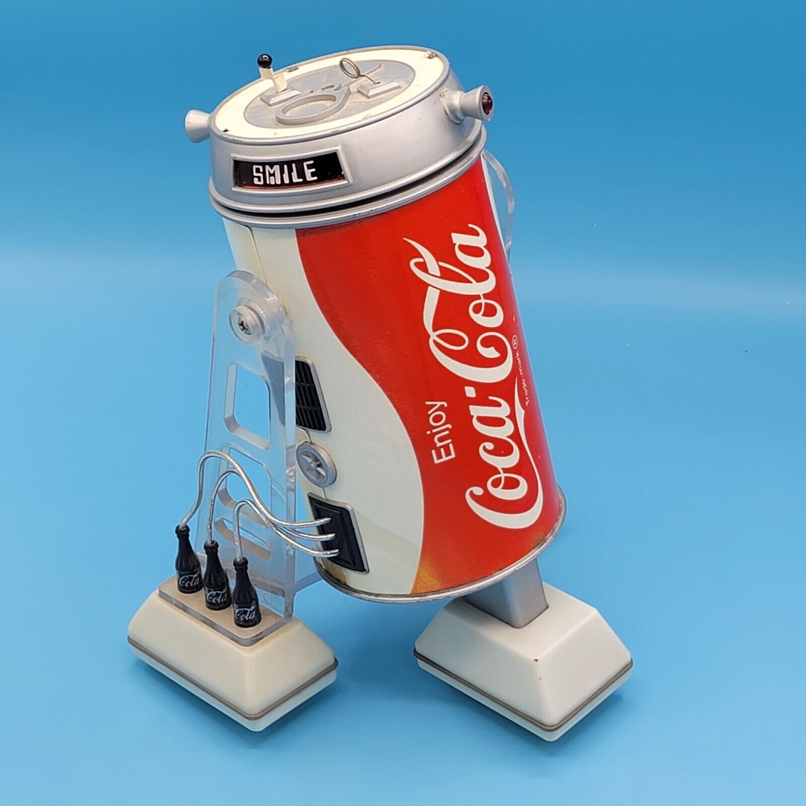 Coca Cola COBOT  R2-D2 Robot Toy Star Wars - Vintage 1977 / 1979 Very Rare