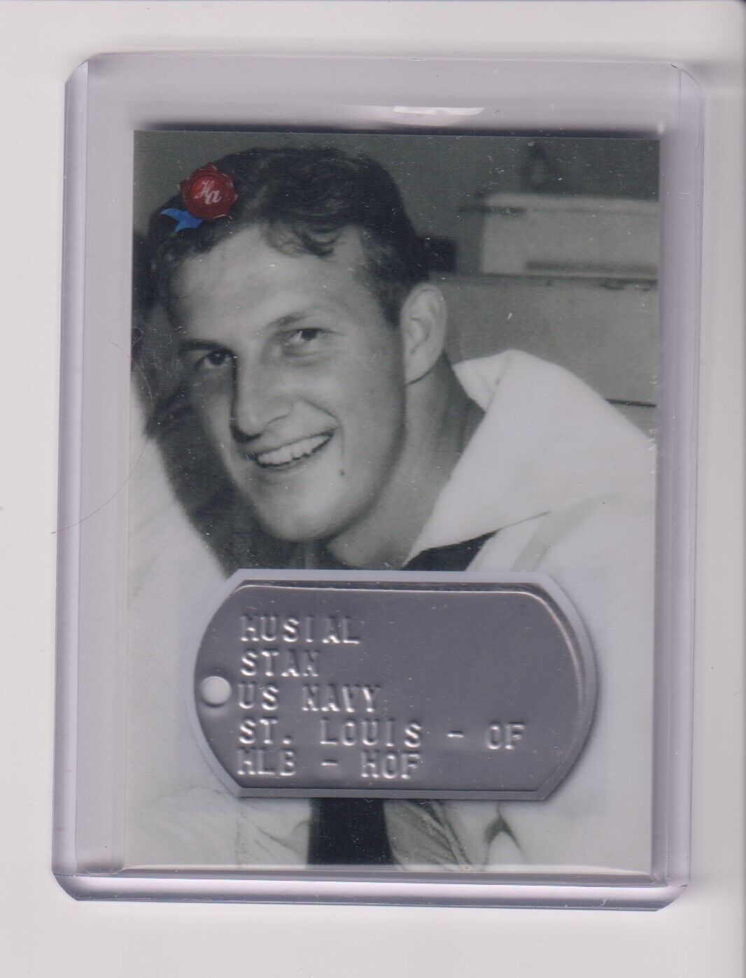 2021 HISTORIC AUTOGRAPHS DOG TAG STAN MUSIAL